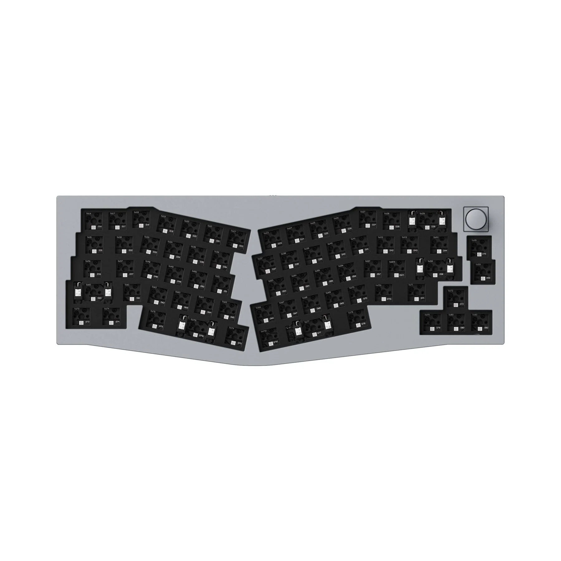 Keychron Q8 (Alice Layout) QMK Wired Custom Mechanical Keyboard(US ANSI Layout) - Image 32