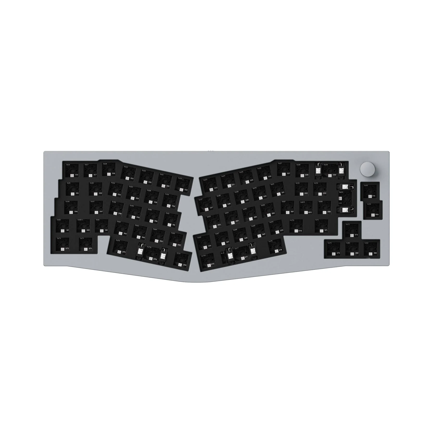 Keychron Q8 (Alice Layout) QMK Wired Custom Mechanical Keyboard(US ANSI Layout) - Image 38