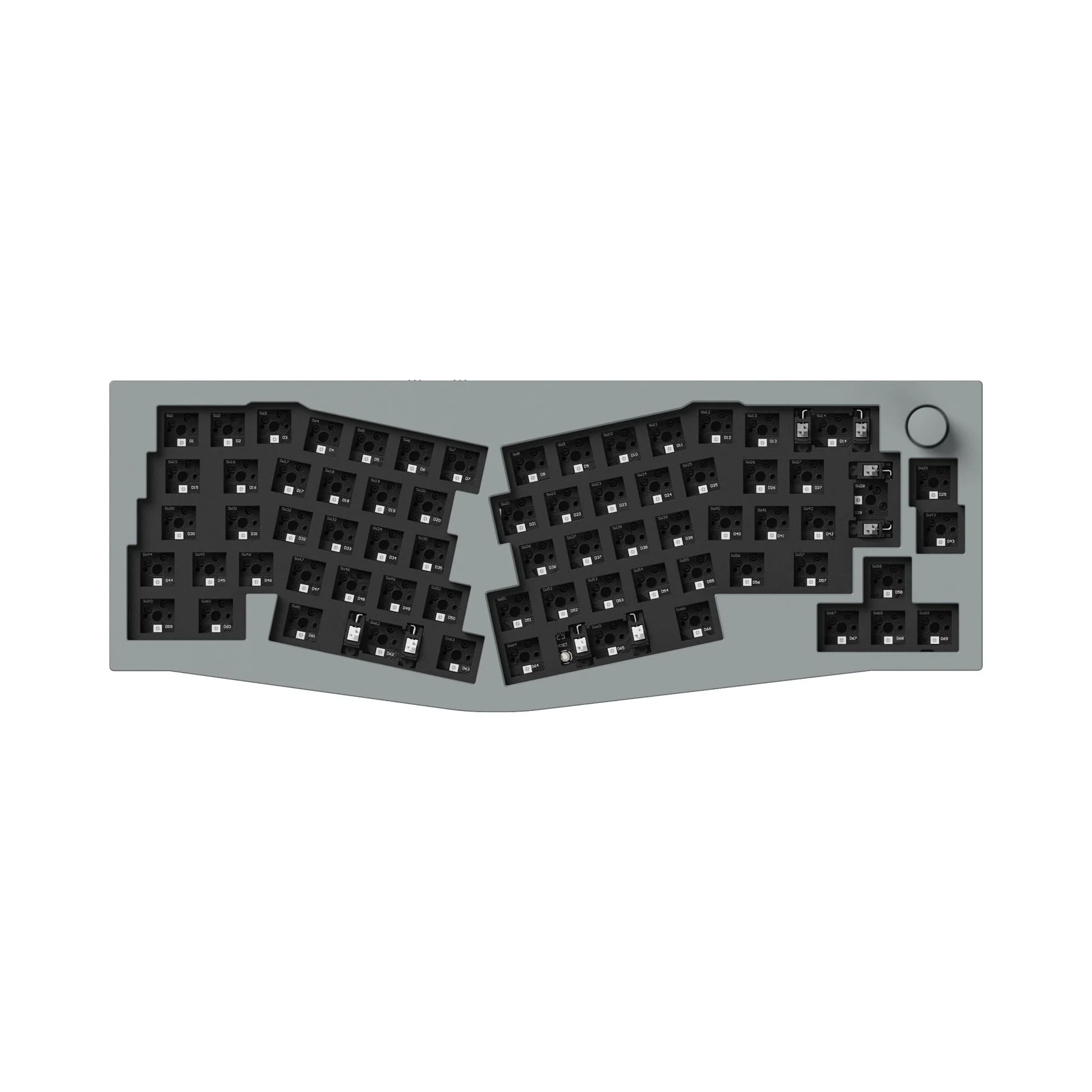 Keychron Q8 Pro (Alice Layout) QMK/VIA Wireless Custom Mechanical Keyboard (US ANSI Layout) - Image 14