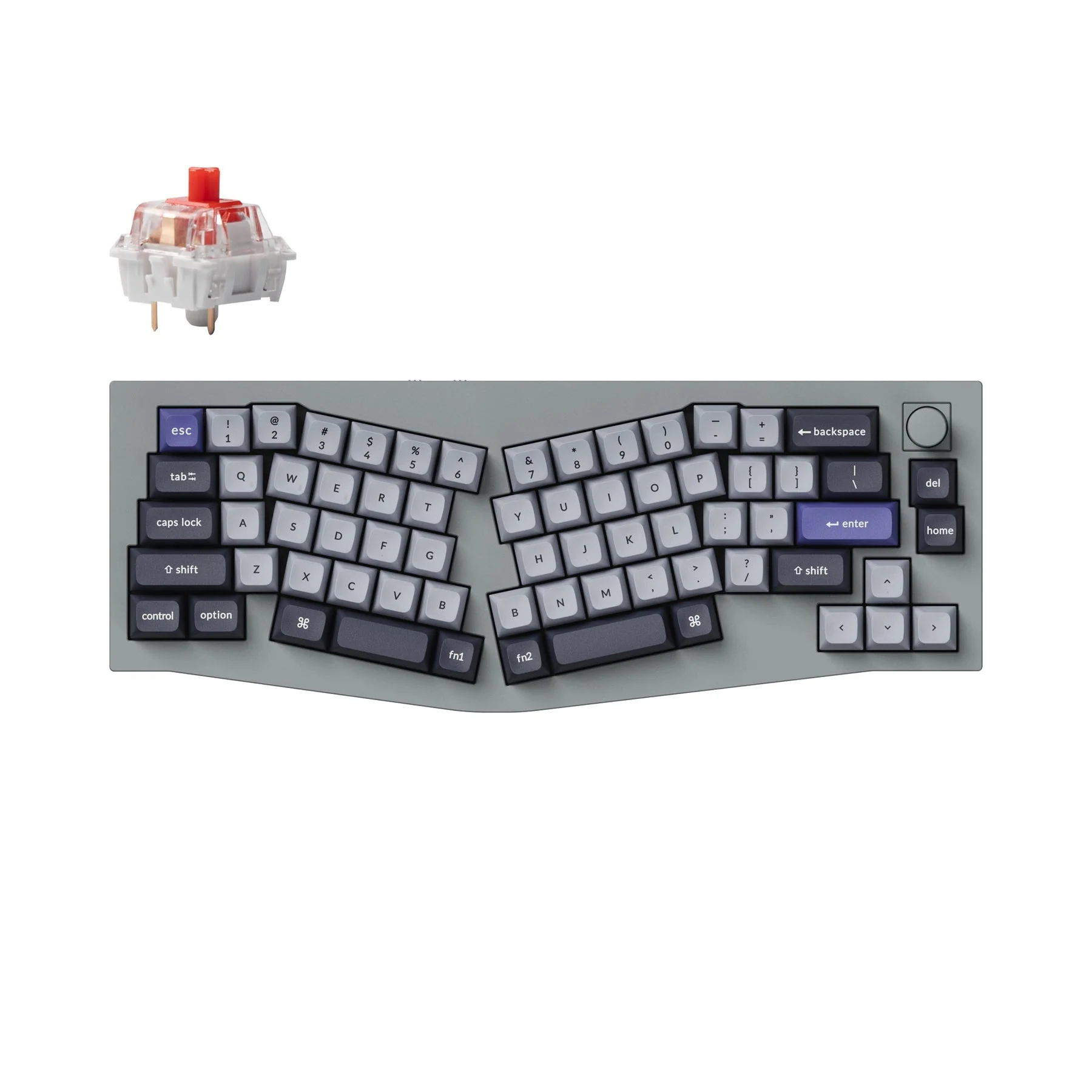 Keychron Q8 Pro (Alice Layout) QMK/VIA Wireless Custom Mechanical Keyboard (US ANSI Layout) - Image 4