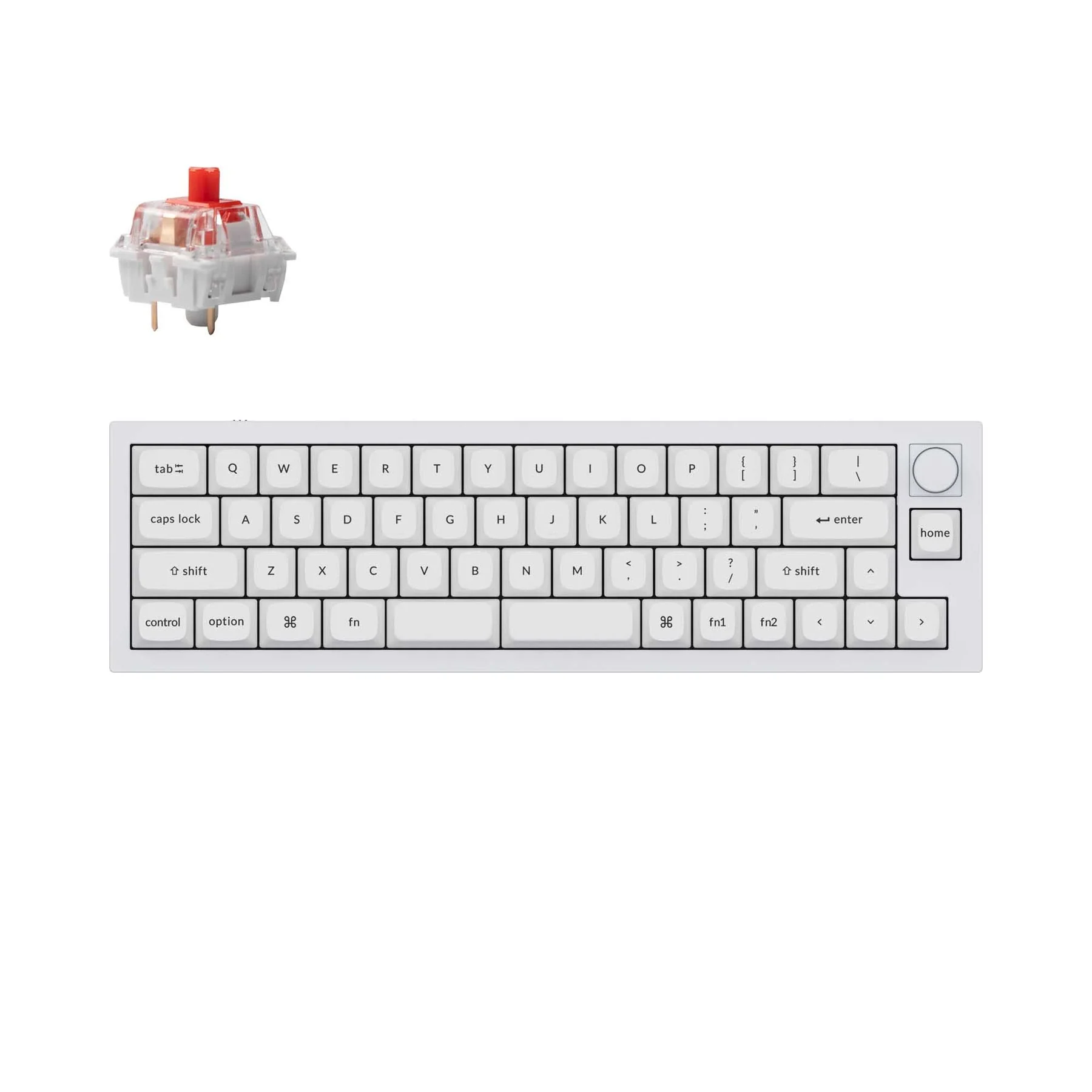 Keychron Q9 QMK Wired Custom Mechanical Keyboard(US ANSI Layout) - Image 46