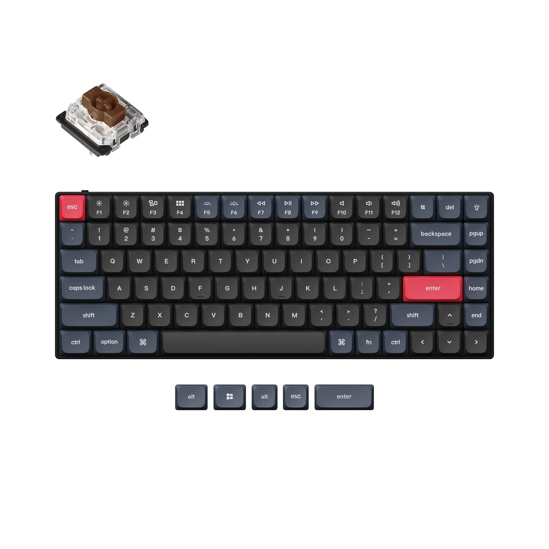 Keychron S1 QMK Wired Custom Mechanical Keyboard(US ANSI Layout) - Image 3