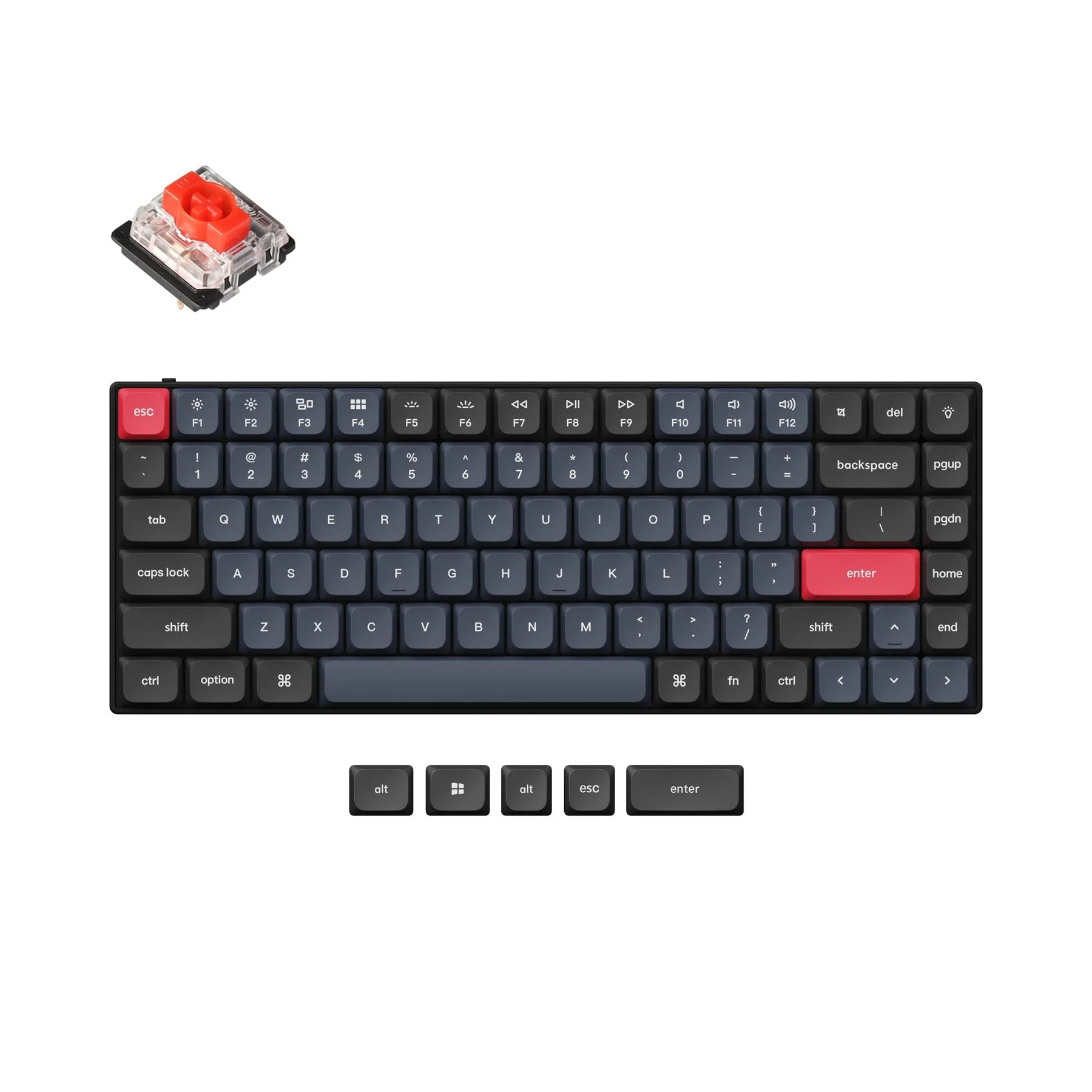 Keychron S1 QMK Wired Custom Mechanical Keyboard(US ANSI Layout) - Image 4