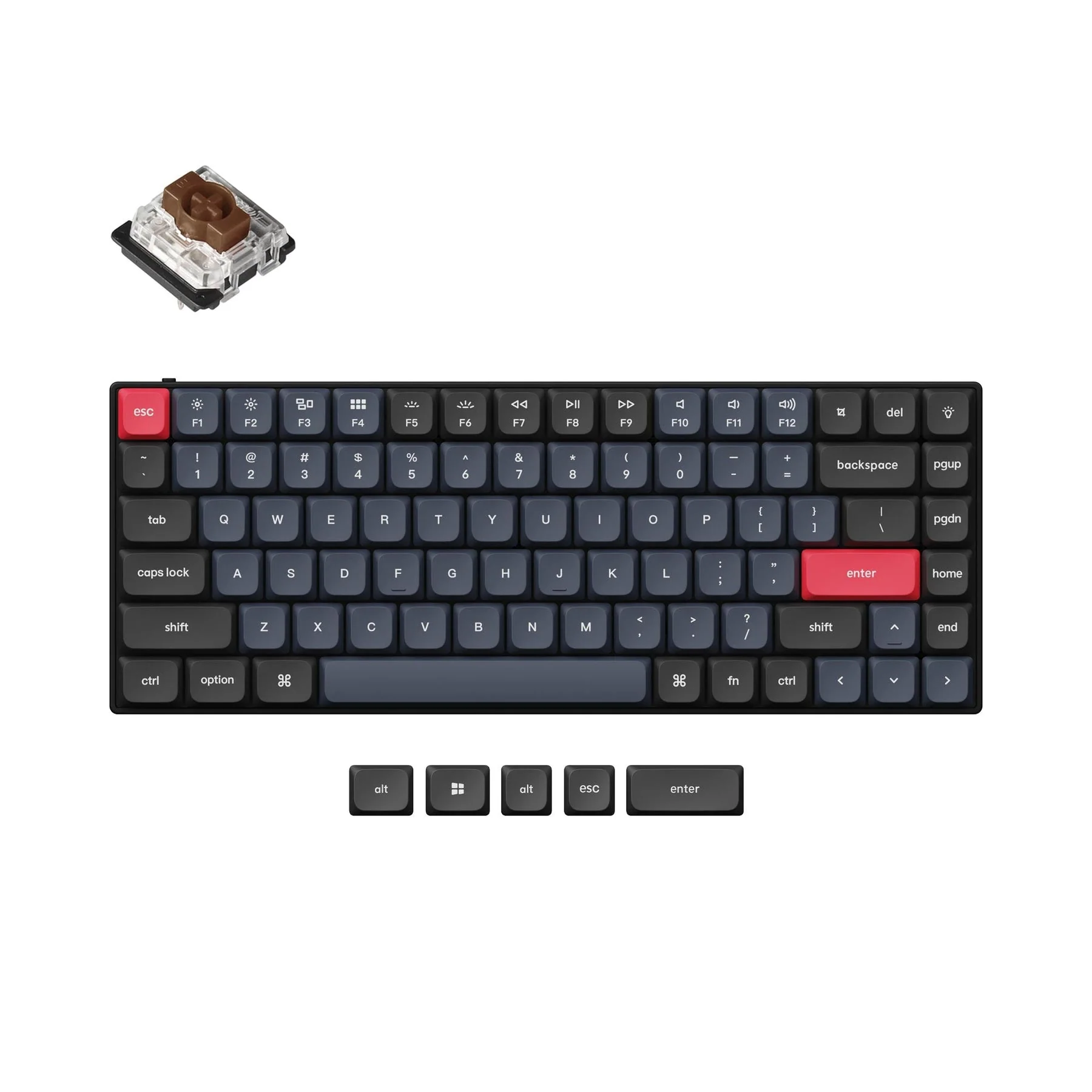 Keychron S1 QMK Wired Custom Mechanical Keyboard(US ANSI Layout) - Image 6
