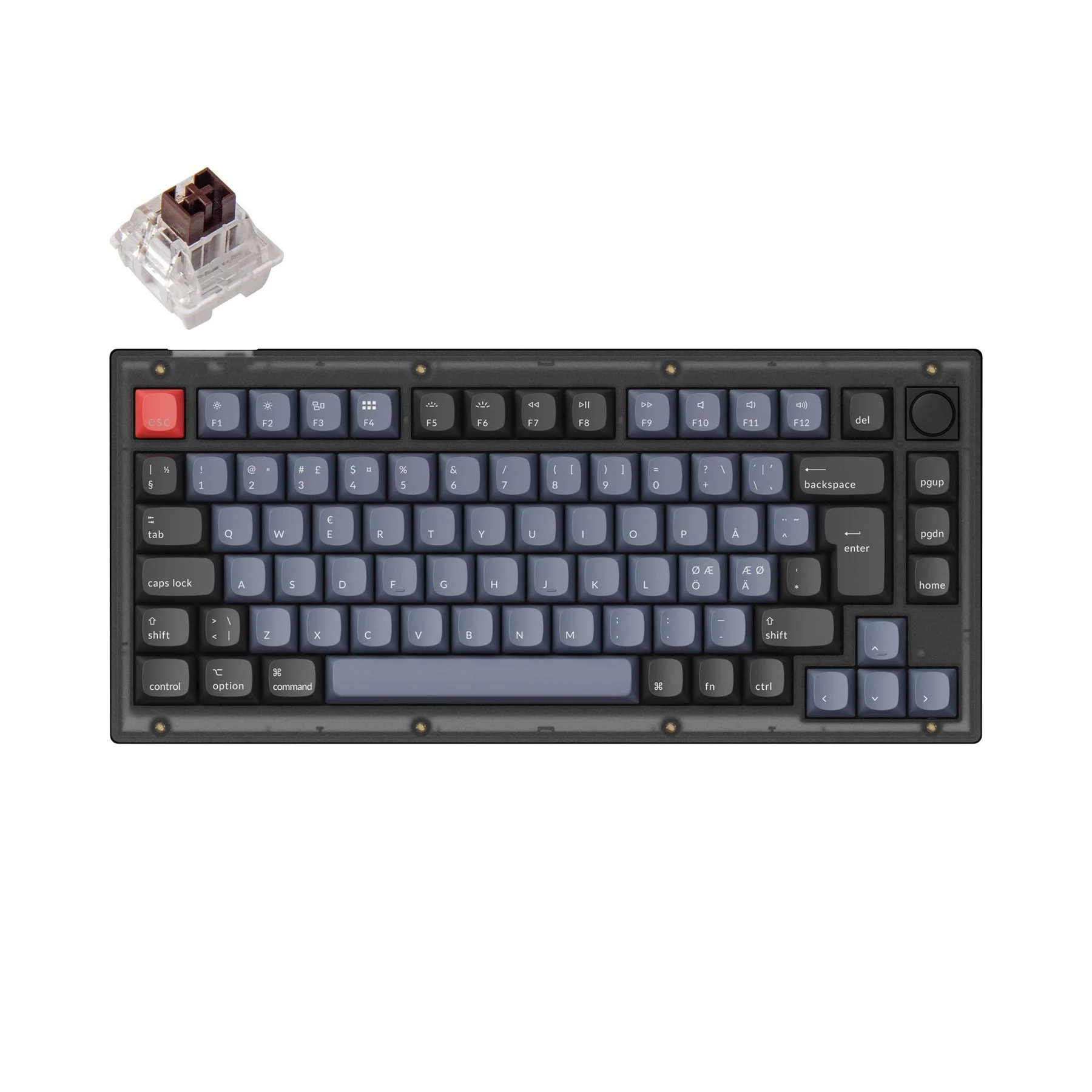 Keychron V1 QMK Custom Mechanical Keyboard ISO Layout Collection - Image 3