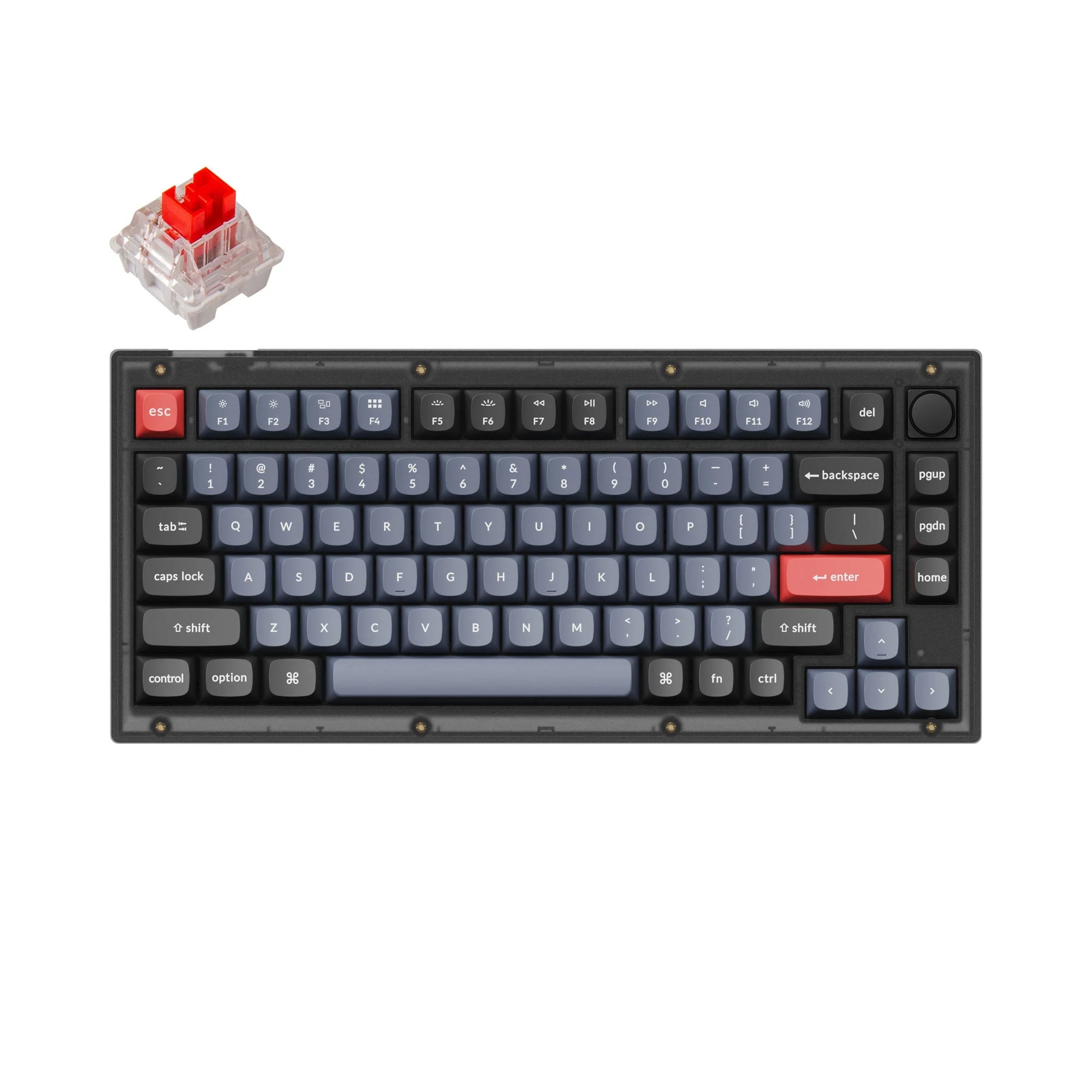 Keychron V1 QMK Wired Custom Mechanical Keyboard(US ANSI Layout) - Image 4