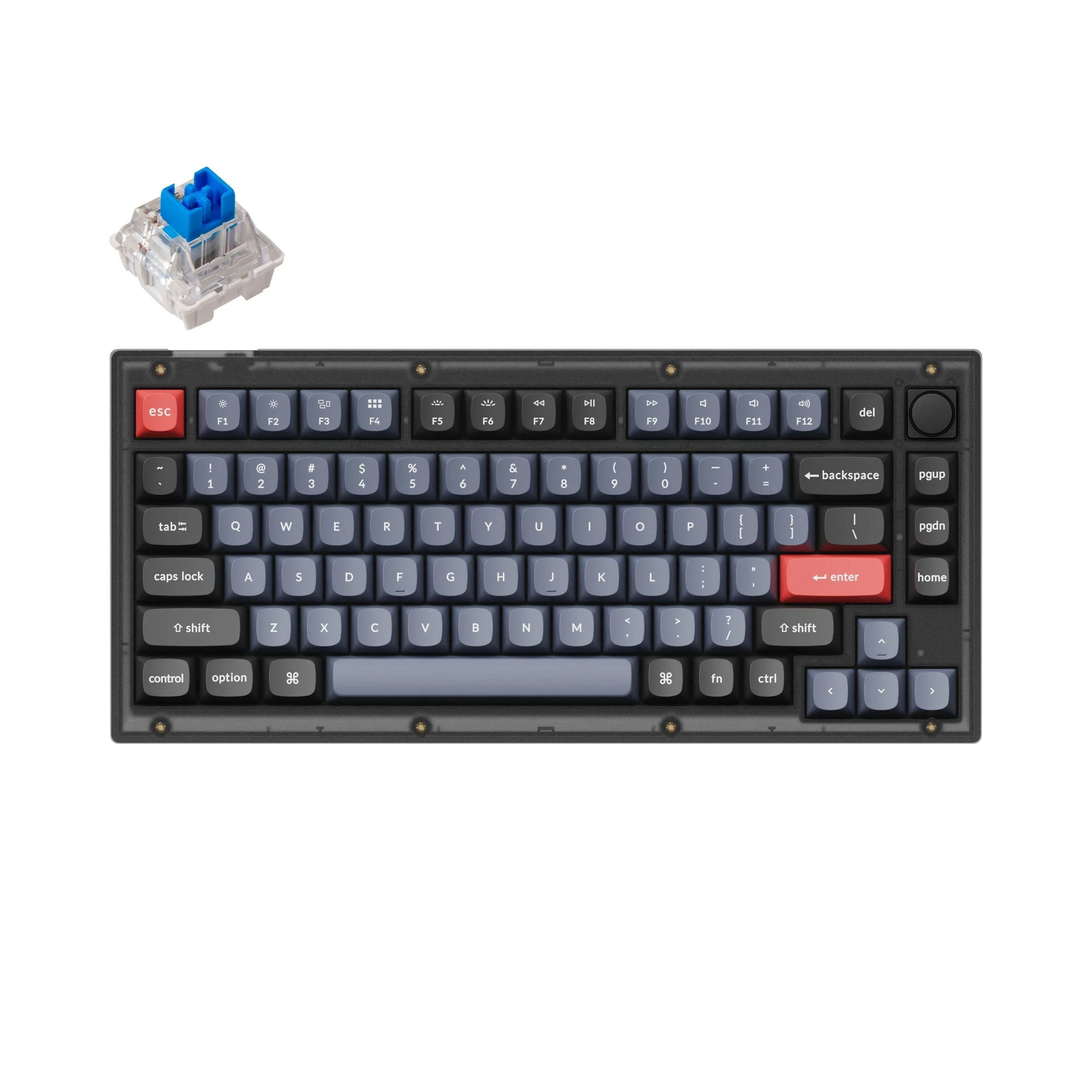 Keychron V1 QMK Wired Custom Mechanical Keyboard(US ANSI Layout) - Image 5