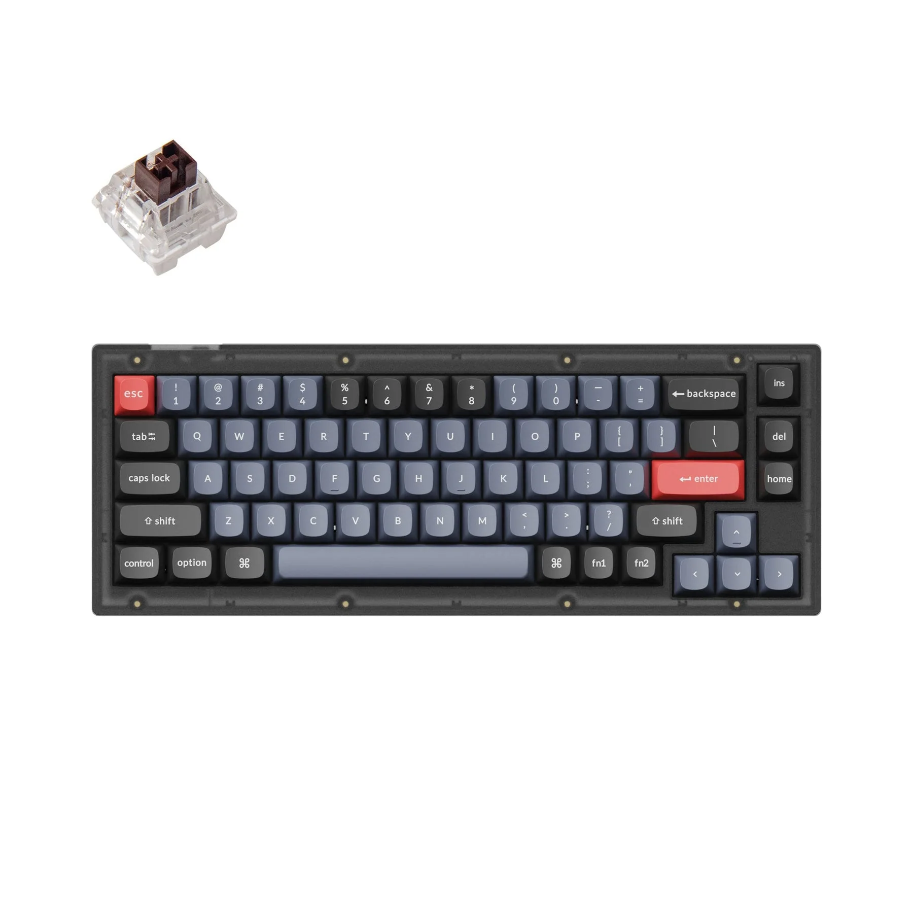 Keychron V2 QMK Wired Custom Mechanical Keyboard(US ANSI Layout) - Image 3