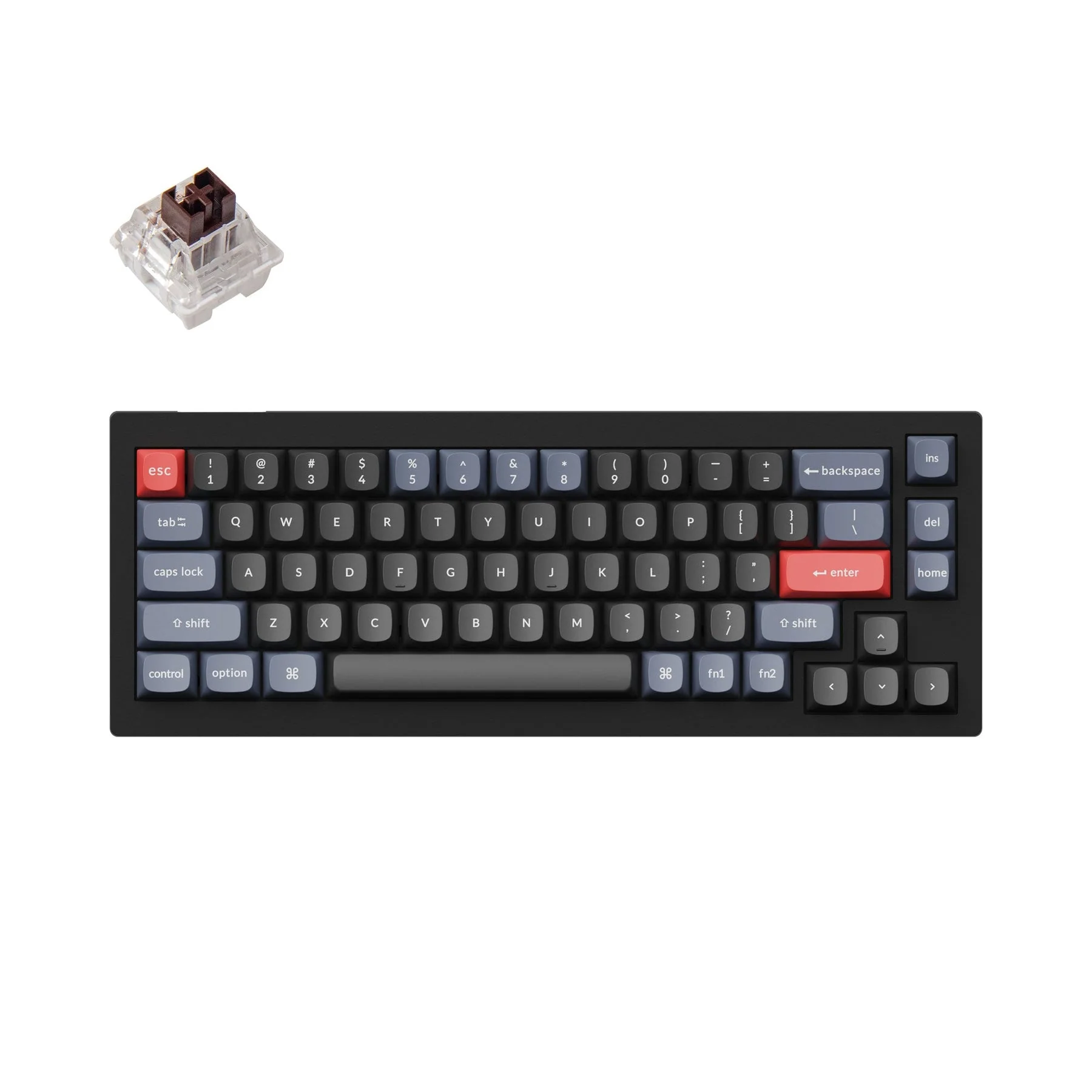 Keychron V2 QMK Wired Custom Mechanical Keyboard(US ANSI Layout) - Image 6