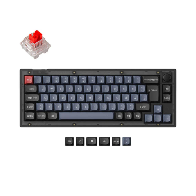 Keychron V2 QMK Custom Mechanical Keyboard ISO Layout Collection - Image 18