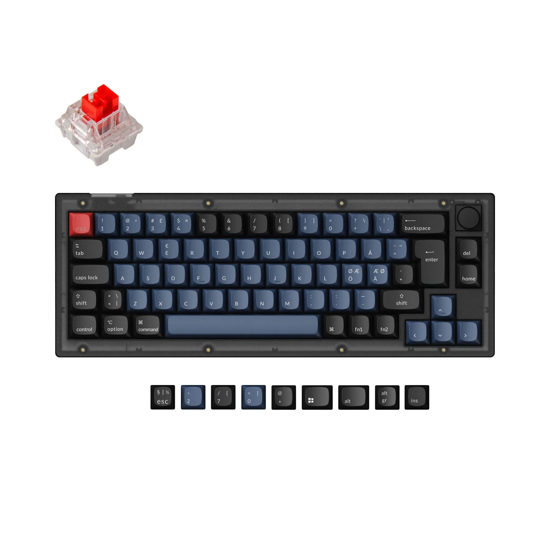 Keychron V2 QMK Custom Mechanical Keyboard ISO Layout Collection - Image 3