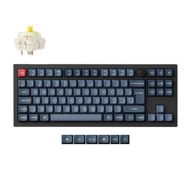 Keychron V3 Max QMK Wireless Custom Mechanical Keyboard ISO Layout Collection - Image 12