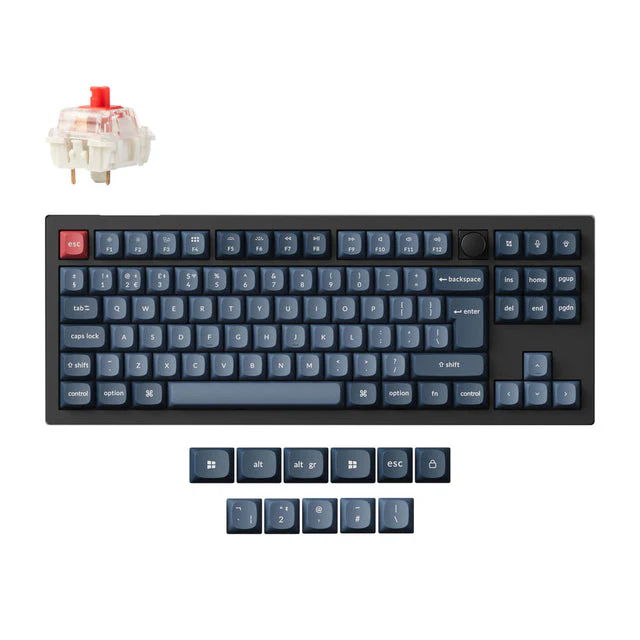 Keychron V3 Max QMK Wireless Custom Mechanical Keyboard ISO Layout Collection - Image 4