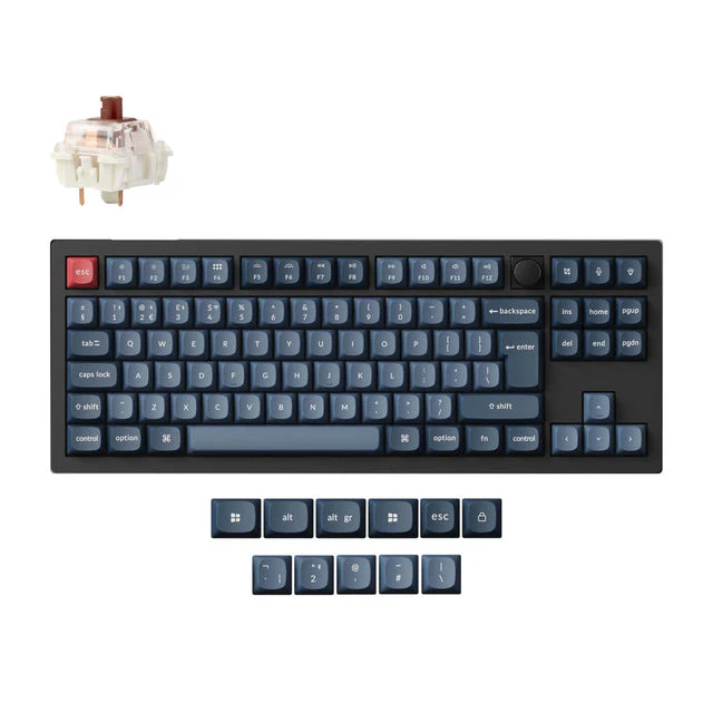 Keychron V3 Max QMK Wireless Custom Mechanical Keyboard ISO Layout Collection - Image 5
