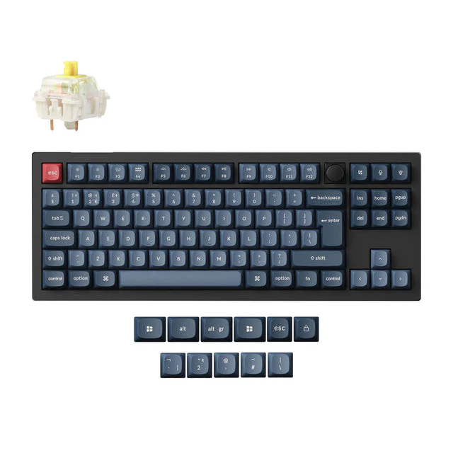 Keychron V3 Max QMK Wireless Custom Mechanical Keyboard ISO Layout Collection - Image 6