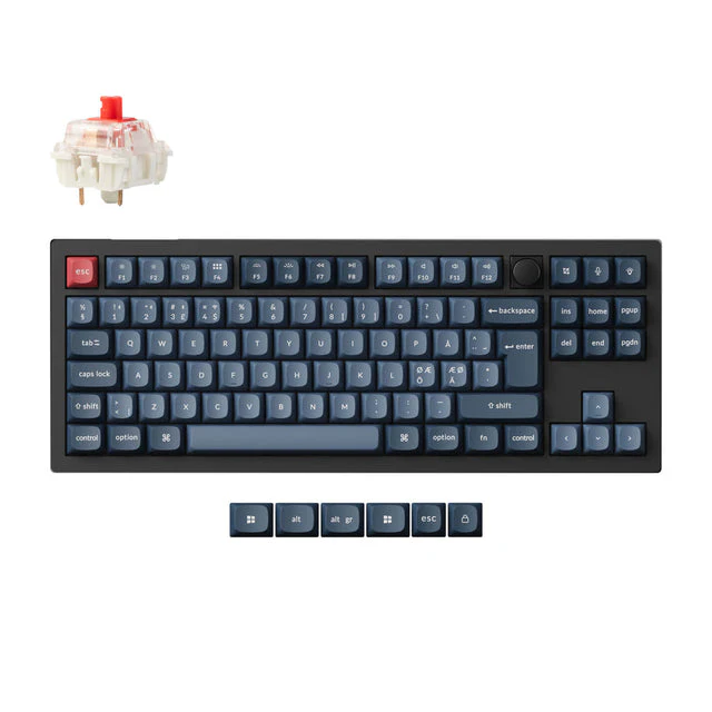Keychron V3 Max QMK Wireless Custom Mechanical Keyboard ISO Layout Collection - Image 7