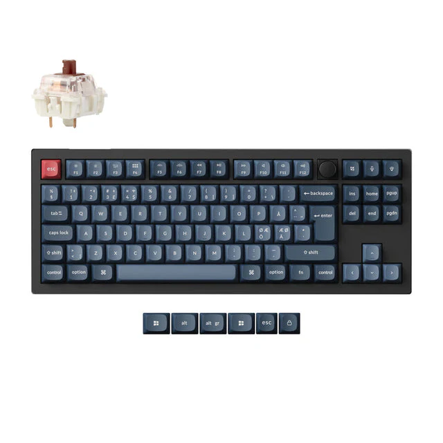 Keychron V3 Max QMK Wireless Custom Mechanical Keyboard ISO Layout Collection - Image 8