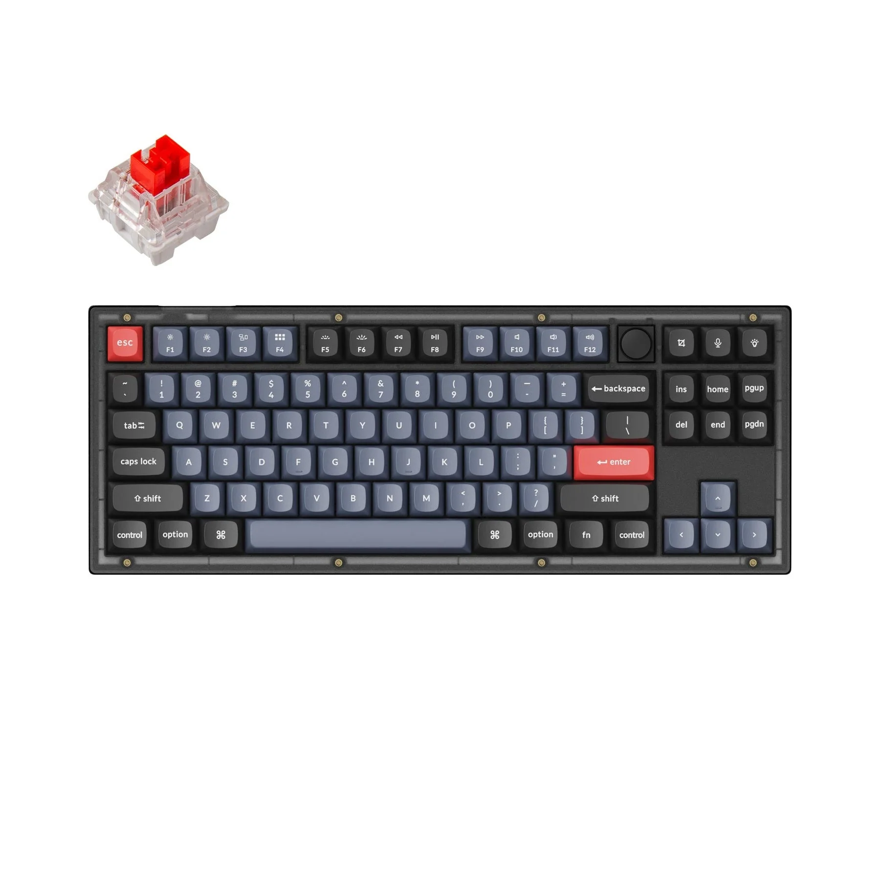 Keychron V3 QMK Wired Custom Mechanical Keyboard(US ANSI Layout) - Image 7