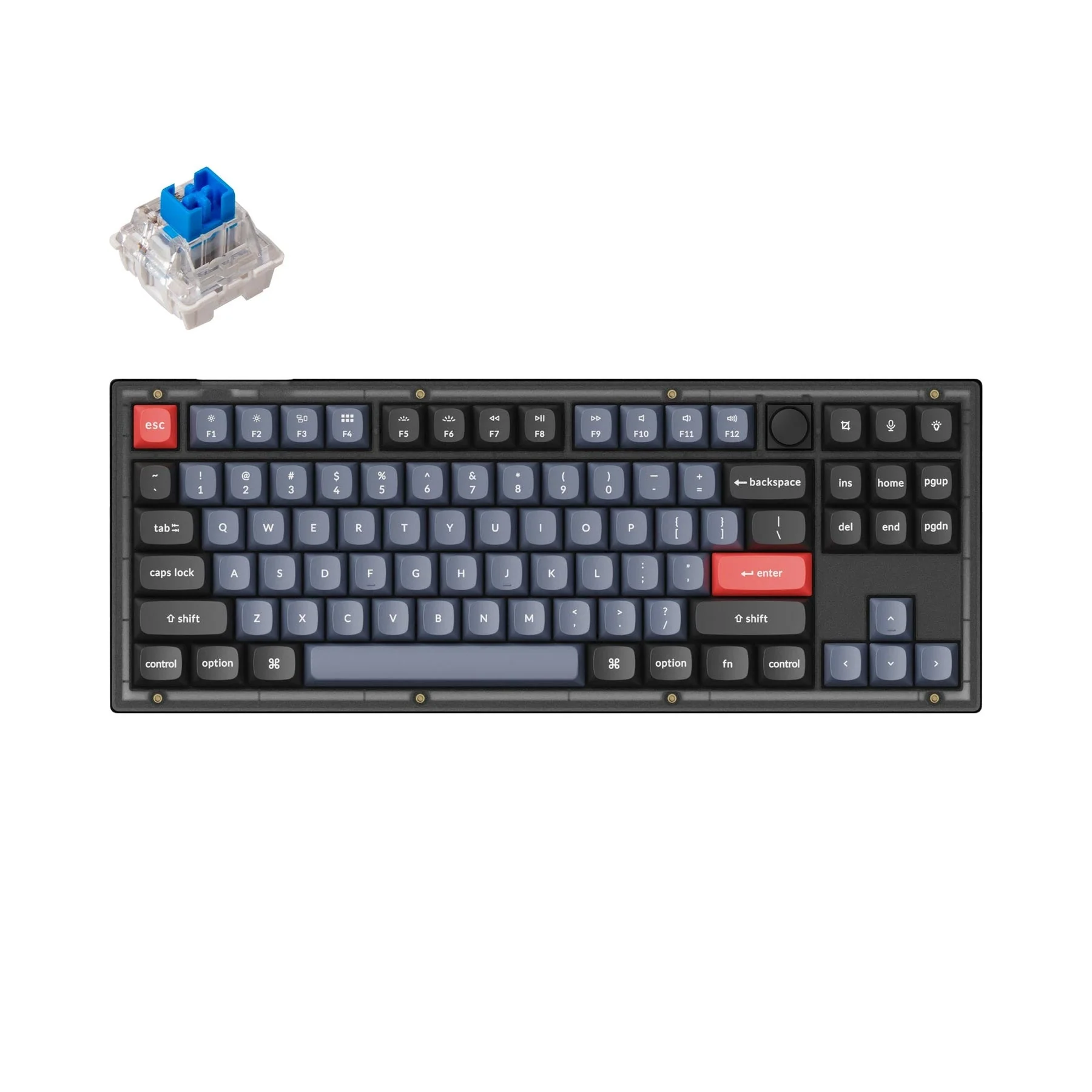 Keychron V3 QMK Wired Custom Mechanical Keyboard(US ANSI Layout) - Image 8