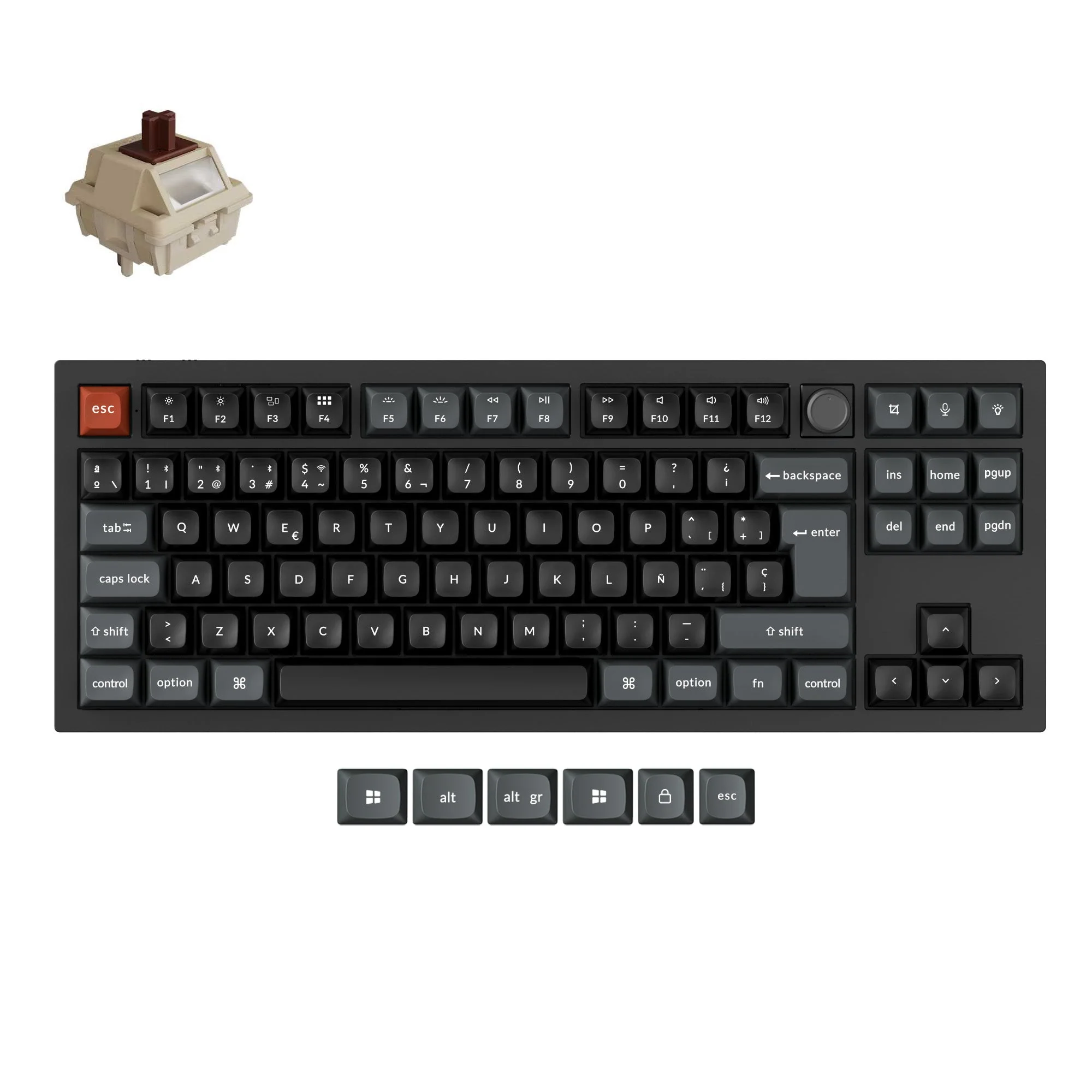 Keychron V3 Ultra 8K Wireless Custom Mechanical Keyboard ISO Layout Collection - Image 10