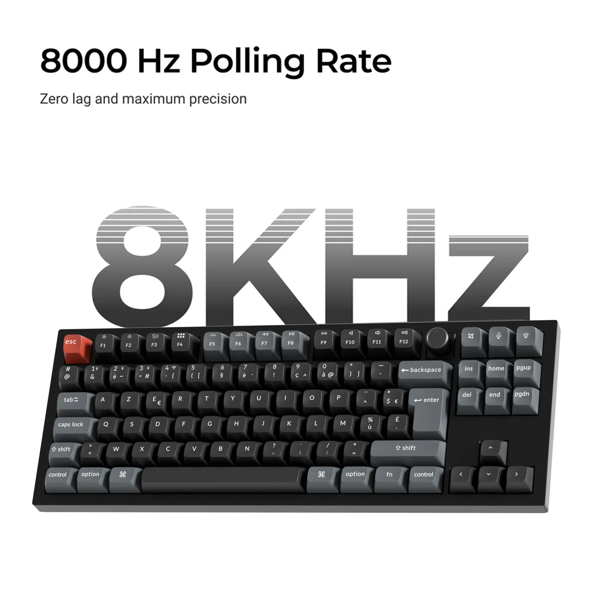 Keychron V3 Ultra 8K Wireless Custom Mechanical Keyboard ISO Layout Collection - Image 5