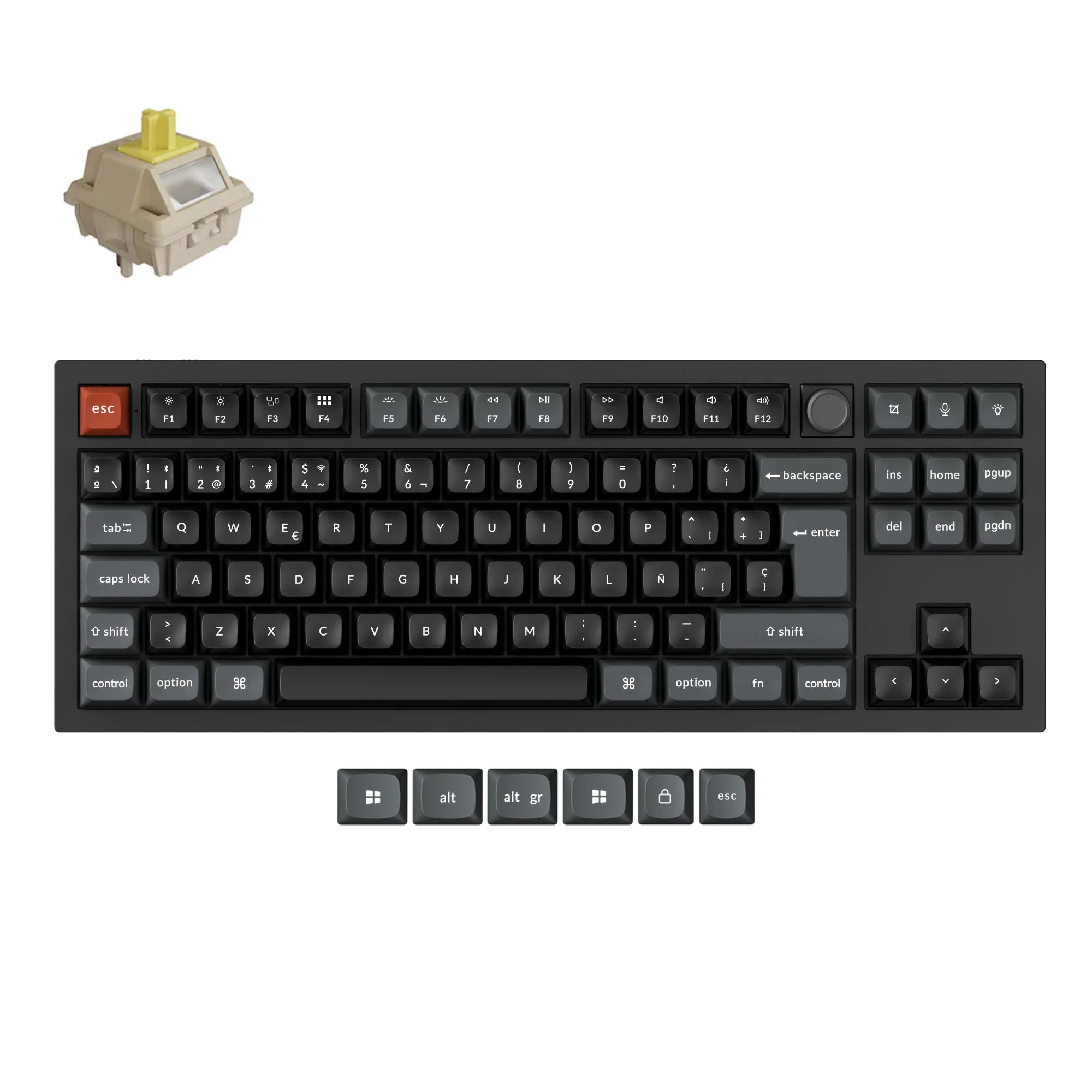 Keychron V3 Ultra 8K Wireless Custom Mechanical Keyboard ISO Layout Collection - Image 9