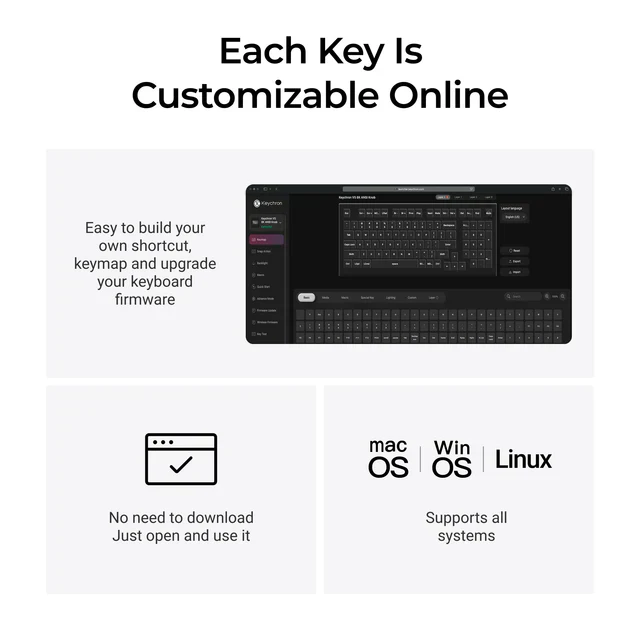 Keychron V5 8K QMK Wired Custom Mechanical Keyboard - Image 5