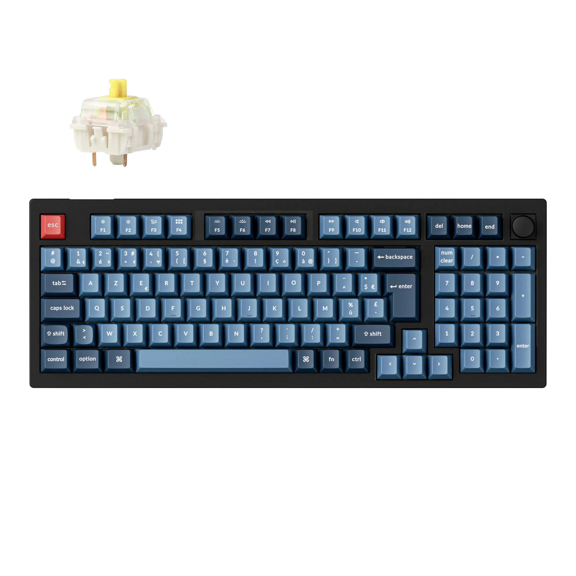 Keychron V5 Max QMK Wireless Custom Mechanical Keyboard ISO Layout Collection - Image 25
