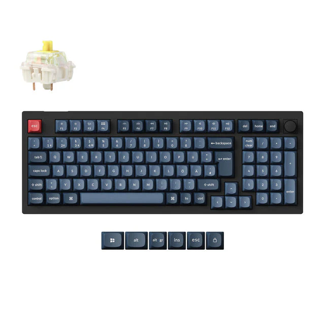 Keychron V5 Max QMK Wireless Custom Mechanical Keyboard ISO Layout Collection - Image 3