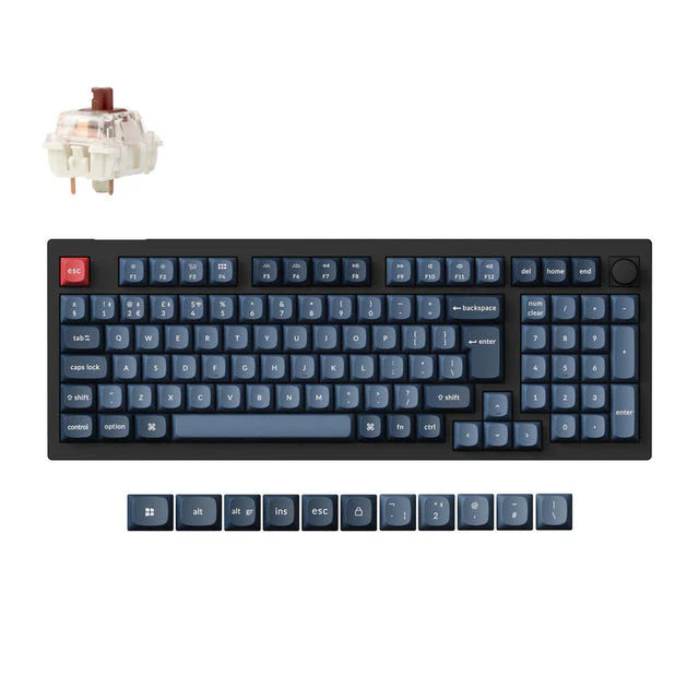 Keychron V5 Max QMK Wireless Custom Mechanical Keyboard ISO Layout Collection - Image 4