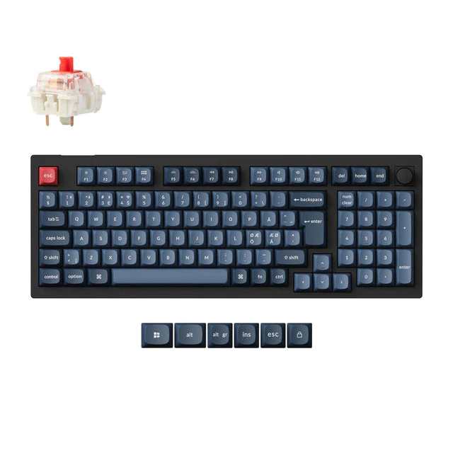 Keychron V5 Max QMK Wireless Custom Mechanical Keyboard ISO Layout Collection - Image 6