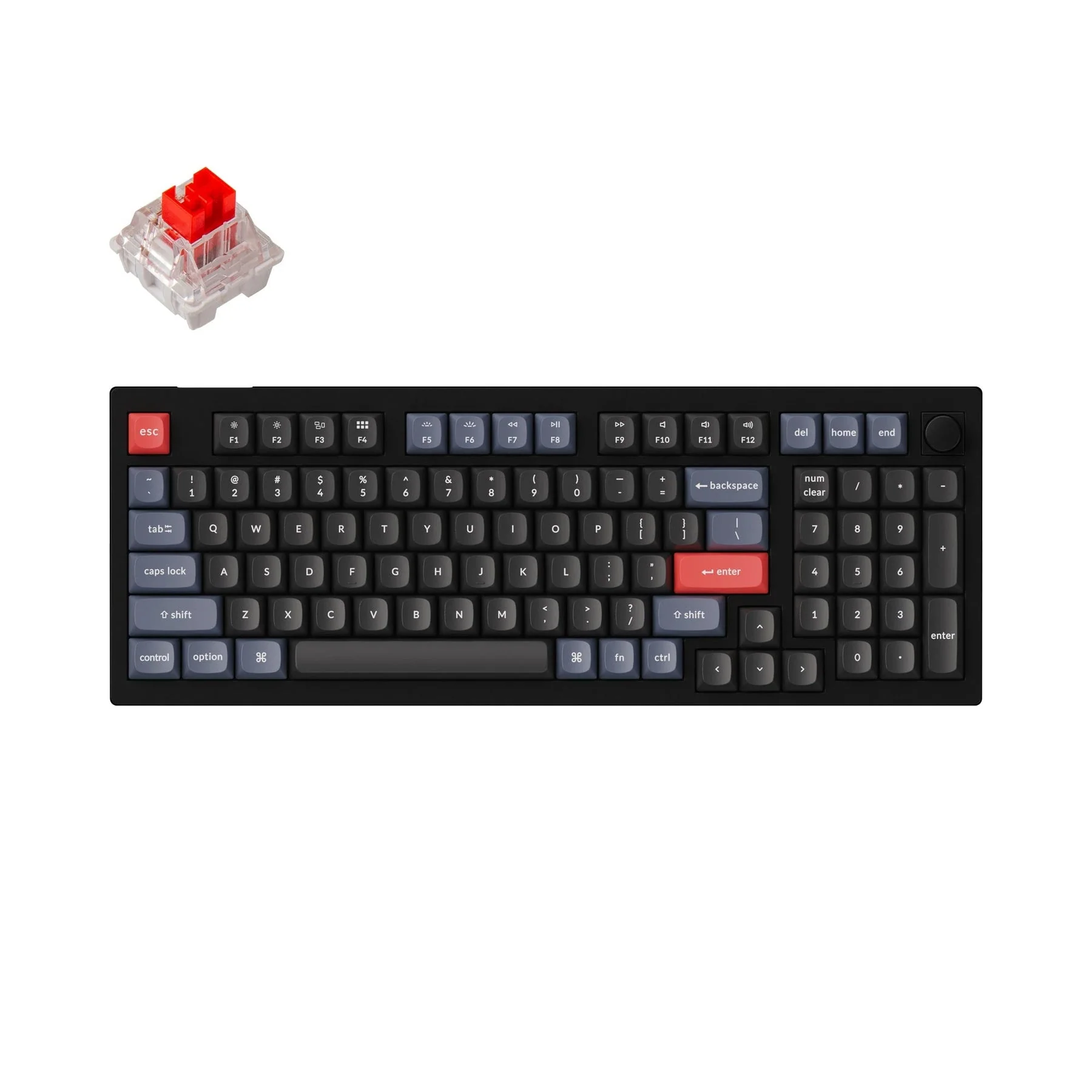 Keychron V5 QMK Wired Custom Mechanical Keyboard(US ANSI Layout) - Image 10