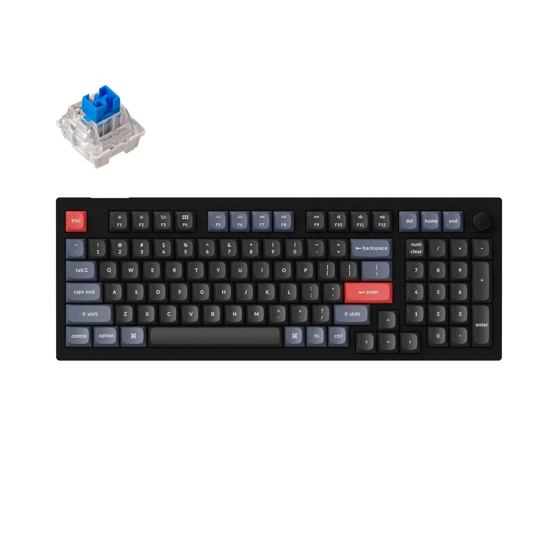 Keychron V5 QMK Wired Custom Mechanical Keyboard(US ANSI Layout) - Image 11