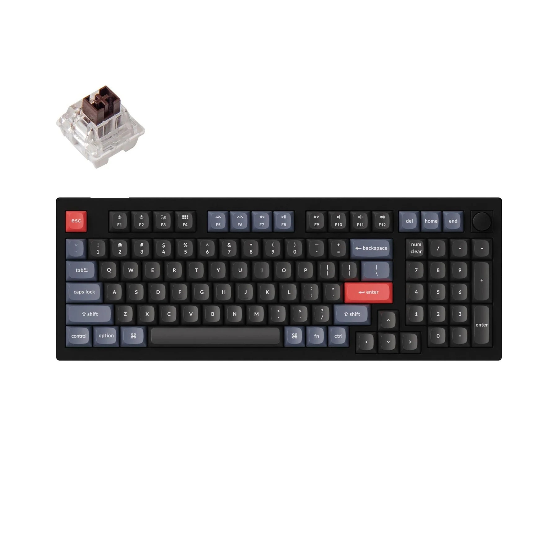 Keychron V5 QMK Wired Custom Mechanical Keyboard(US ANSI Layout) - Image 12