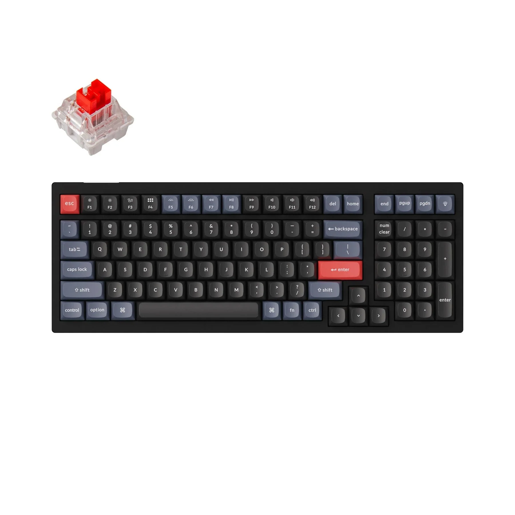 Keychron V5 QMK Wired Custom Mechanical Keyboard(US ANSI Layout) - Image 4
