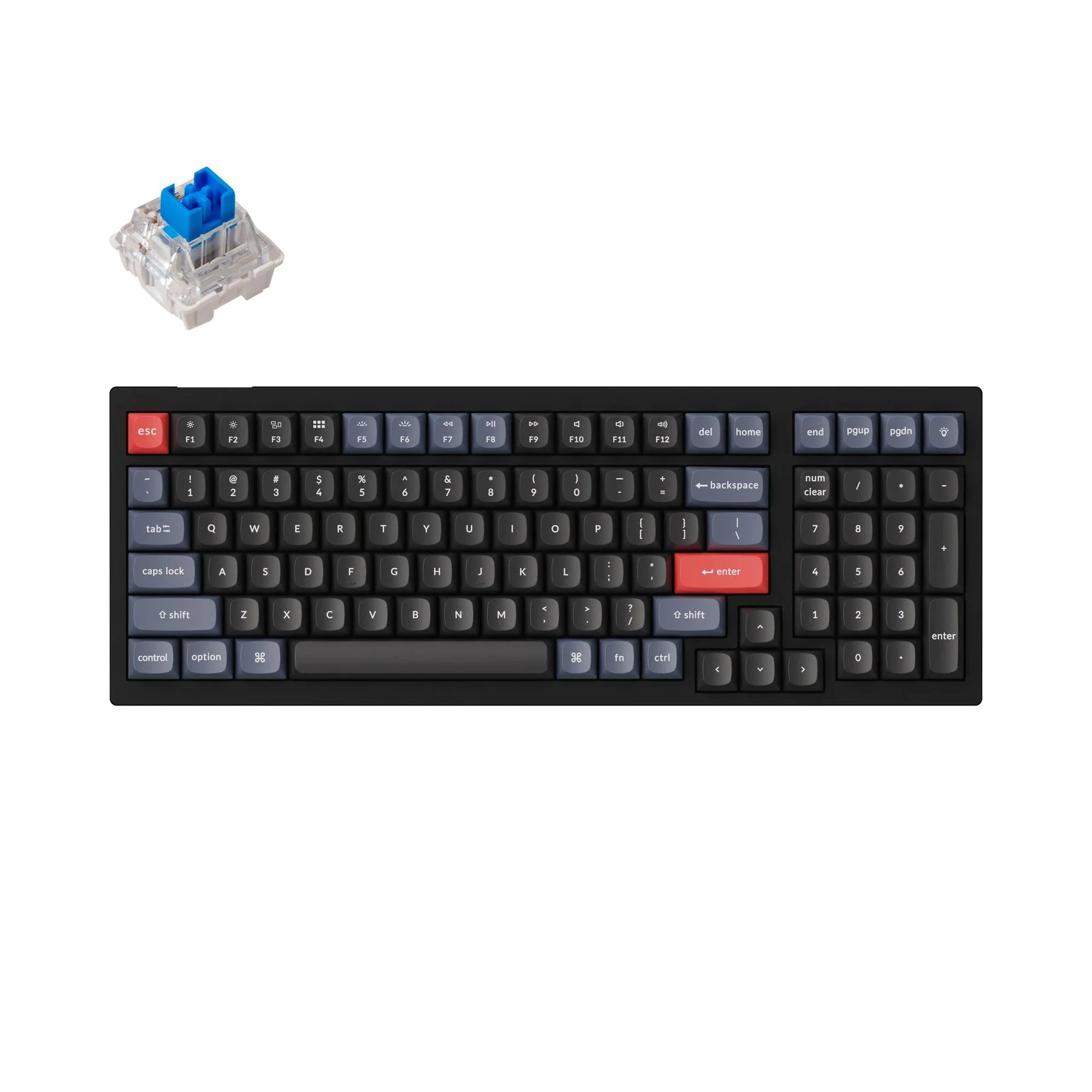 Keychron V5 QMK Wired Custom Mechanical Keyboard(US ANSI Layout) - Image 5