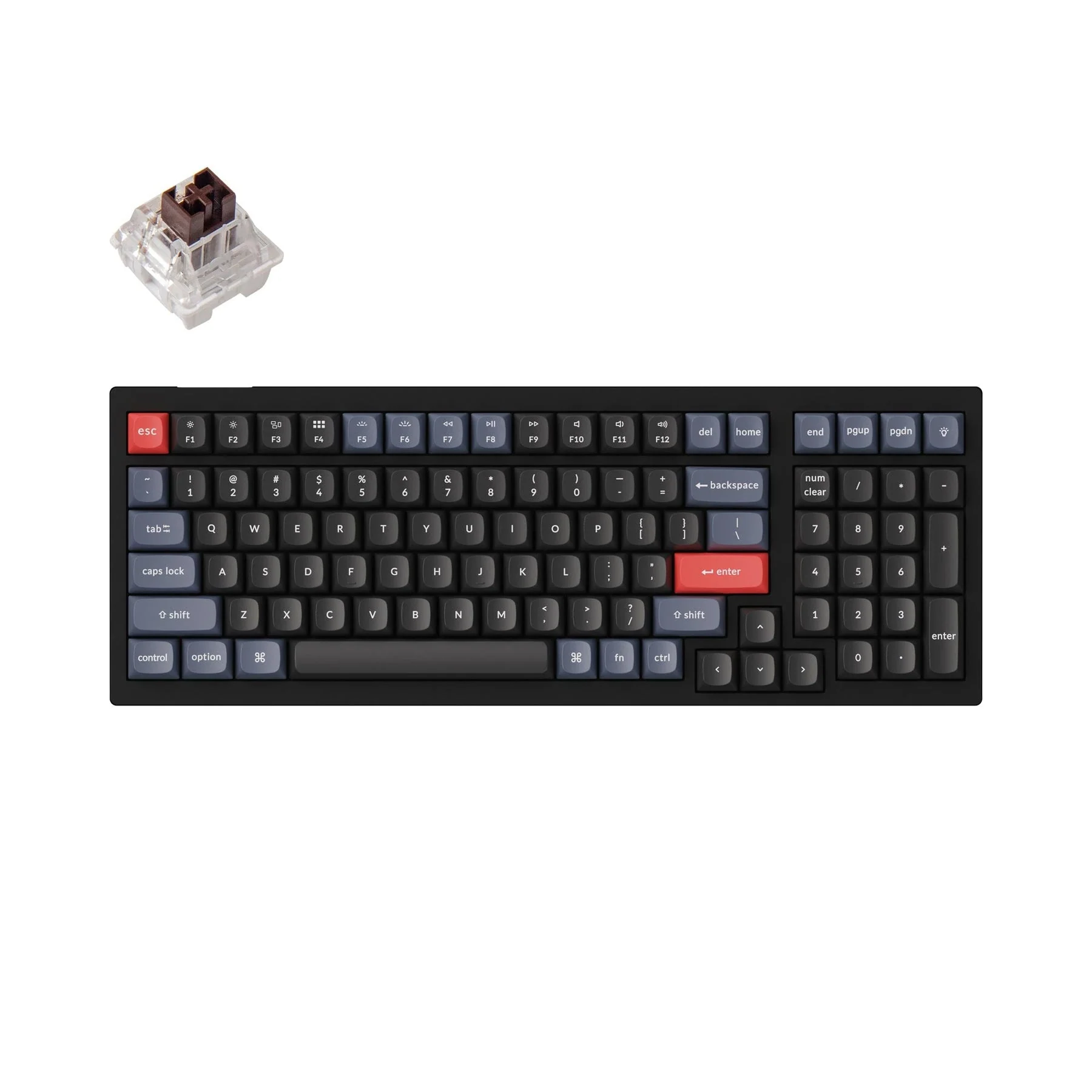 Keychron V5 QMK Wired Custom Mechanical Keyboard(US ANSI Layout) - Image 6