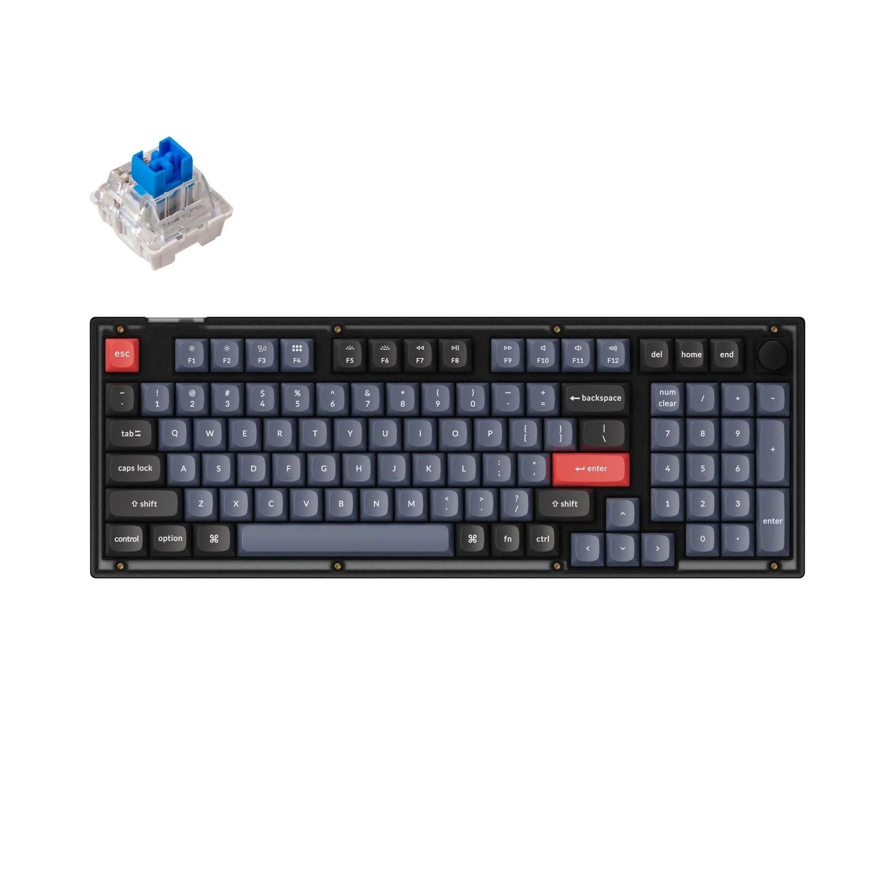 Keychron V5 QMK Wired Custom Mechanical Keyboard(US ANSI Layout) - Image 8