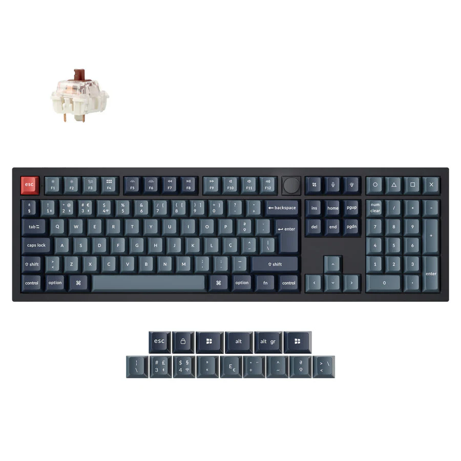 Keychron V6 Max QMK Wireless Custom Mechanical Keyboard ISO Layout Collection - Image 30