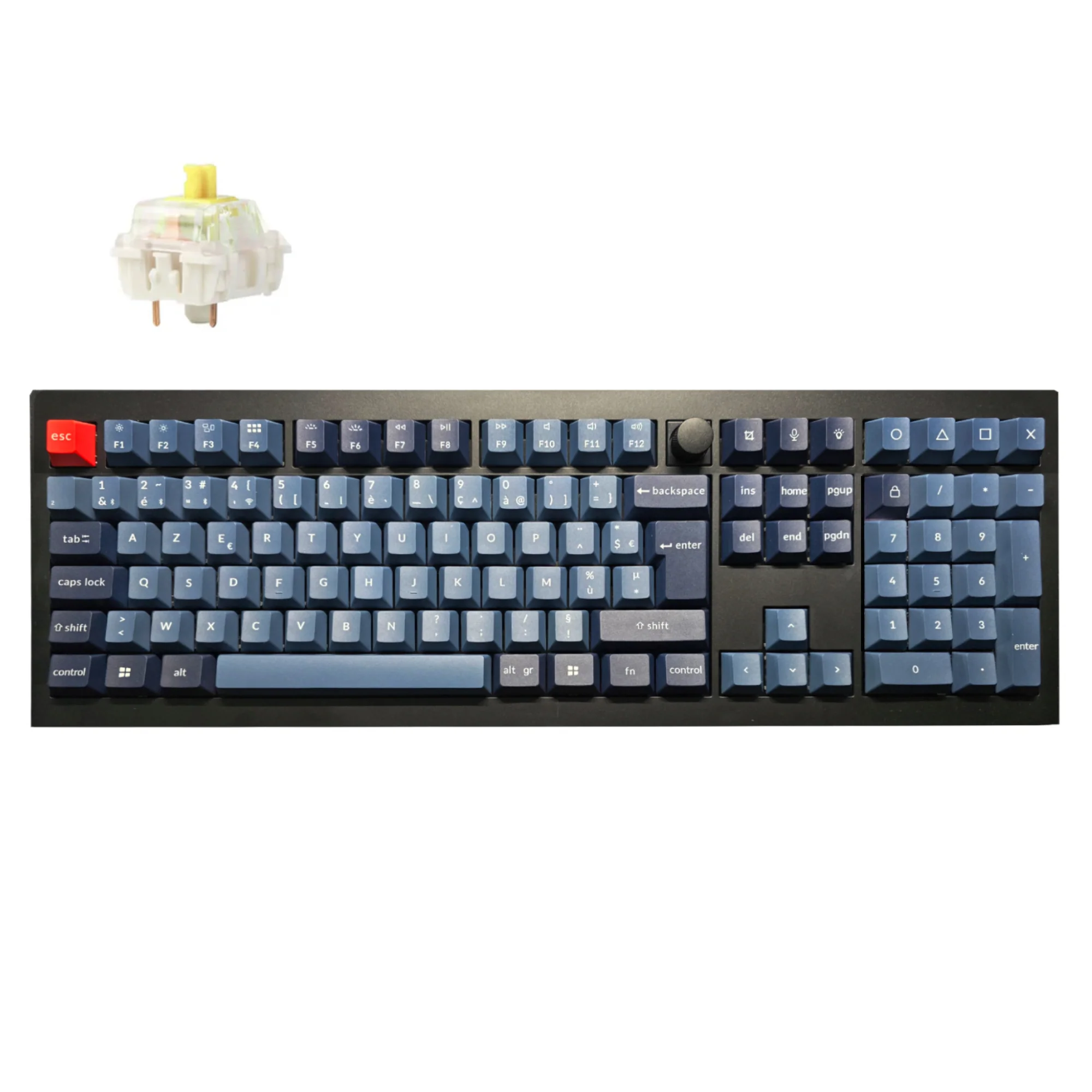 Keychron V6 Max QMK Wireless Custom Mechanical Keyboard ISO Layout Collection - Image 32