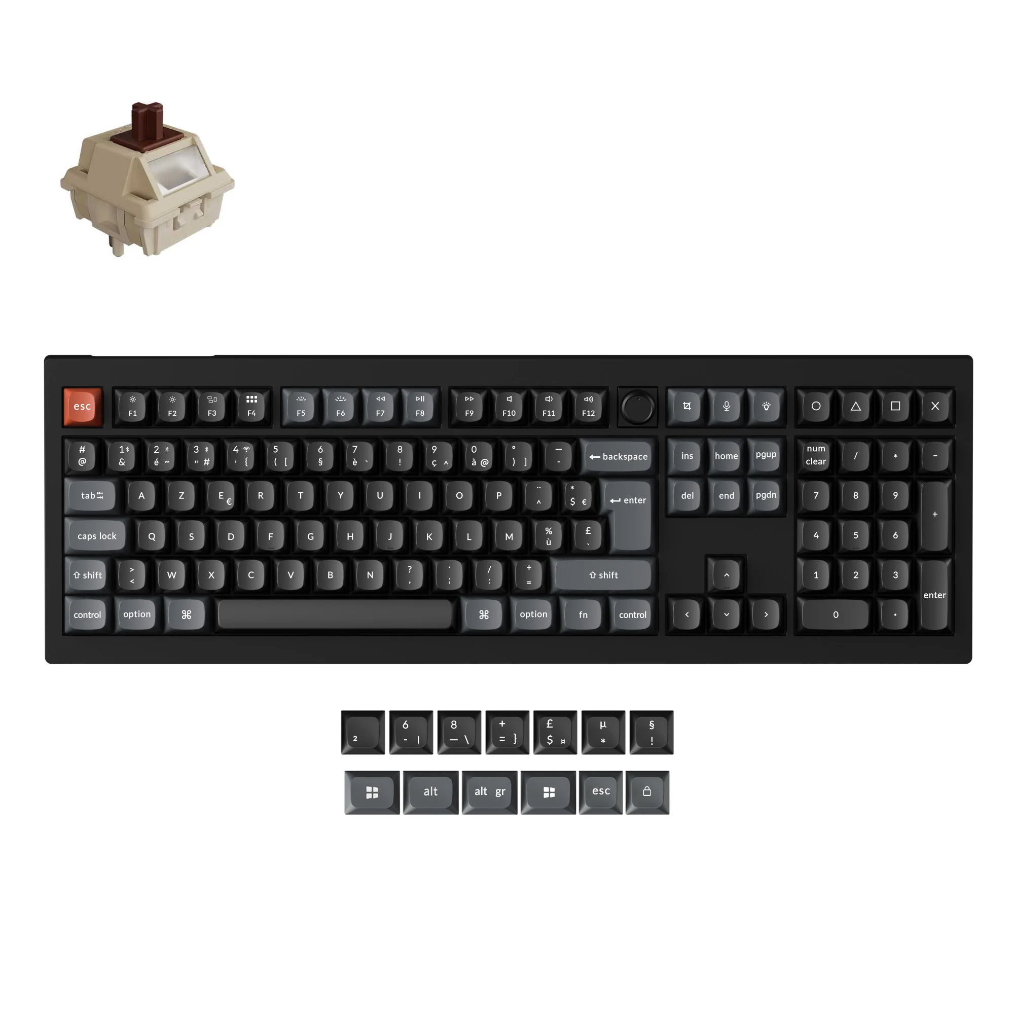 Keychron V6 Ultra 8K Wireless Custom Mechanical Keyboard ISO Layout Collection - Image 10