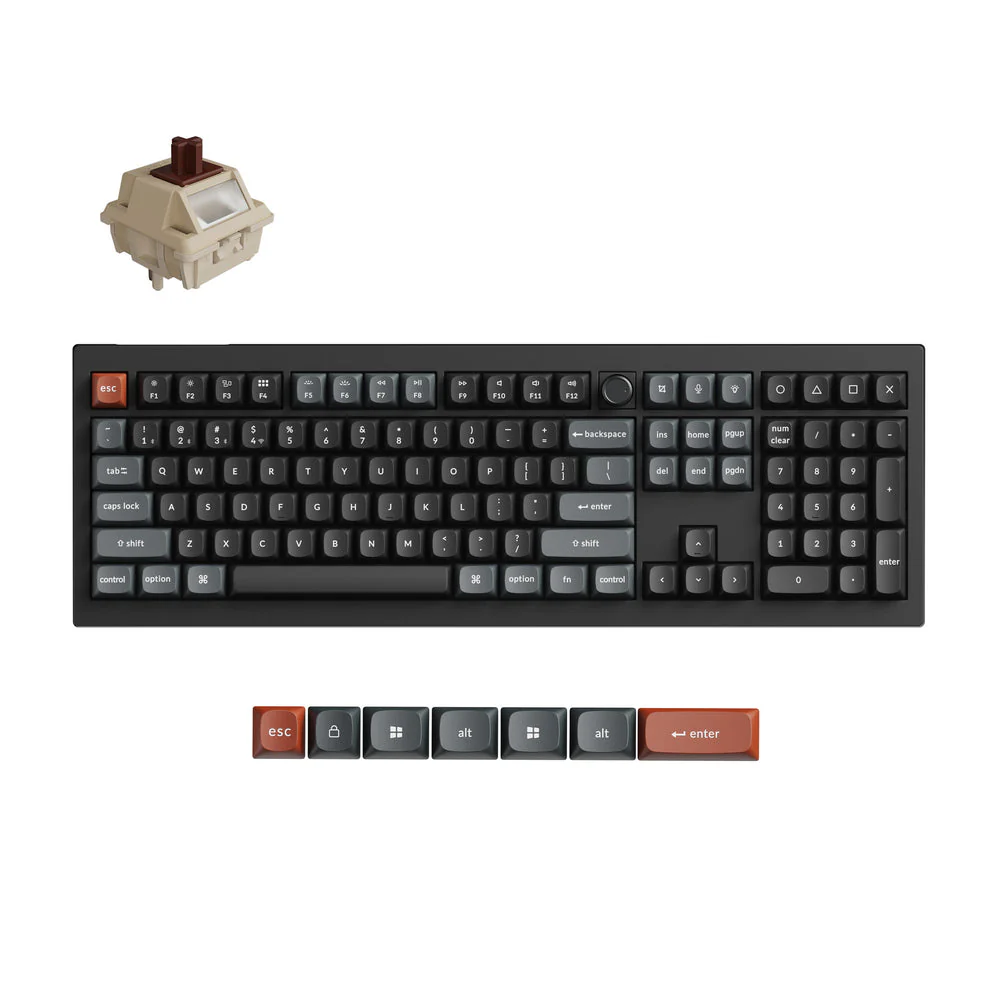 Keychron V6 Ultra 8K Wireless Custom Mechanical Keyboard (US ANSI Layout) - Image 2