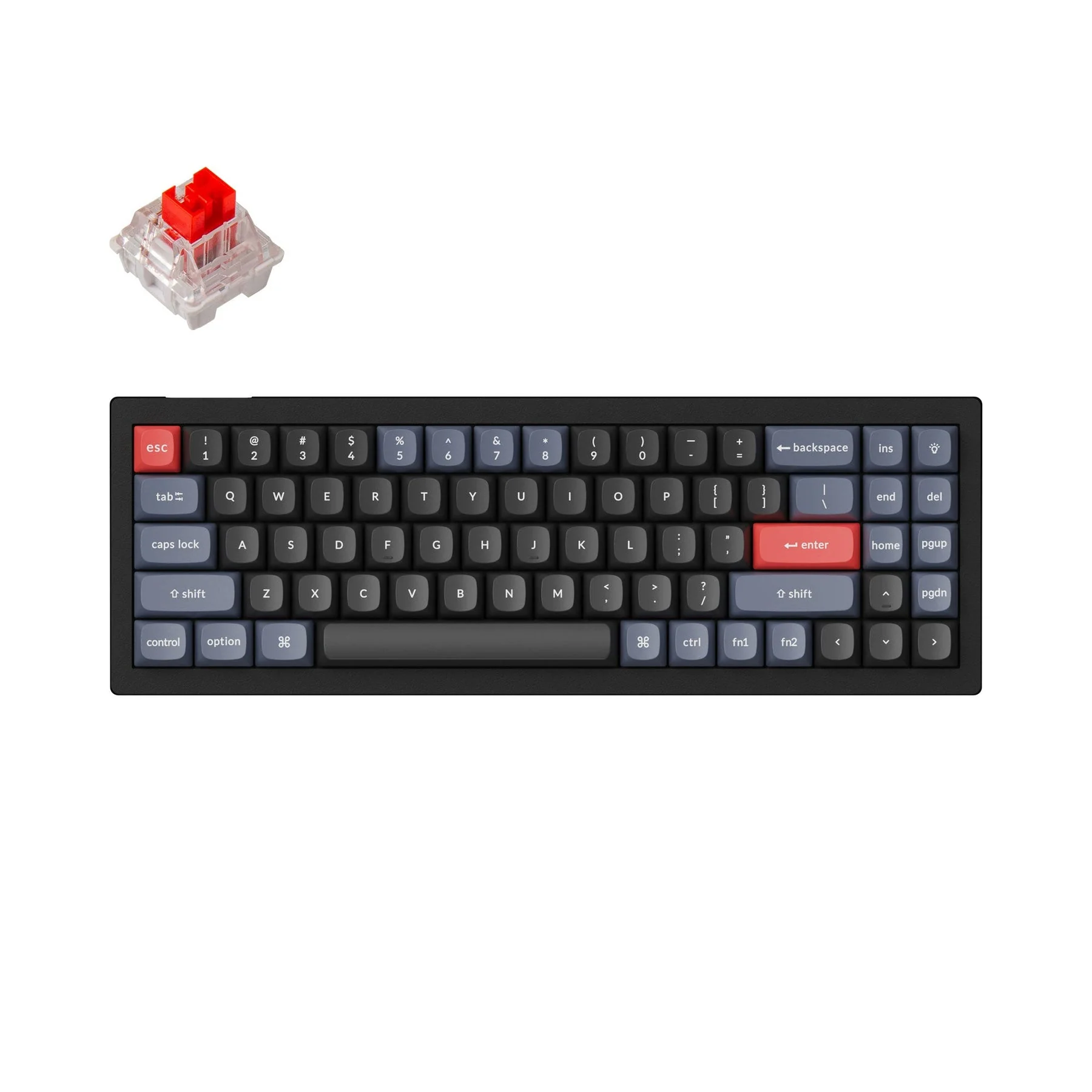 Keychron V7 QMK Wired Custom Mechanical Keyboard(US ANSI Layout) - Image 4
