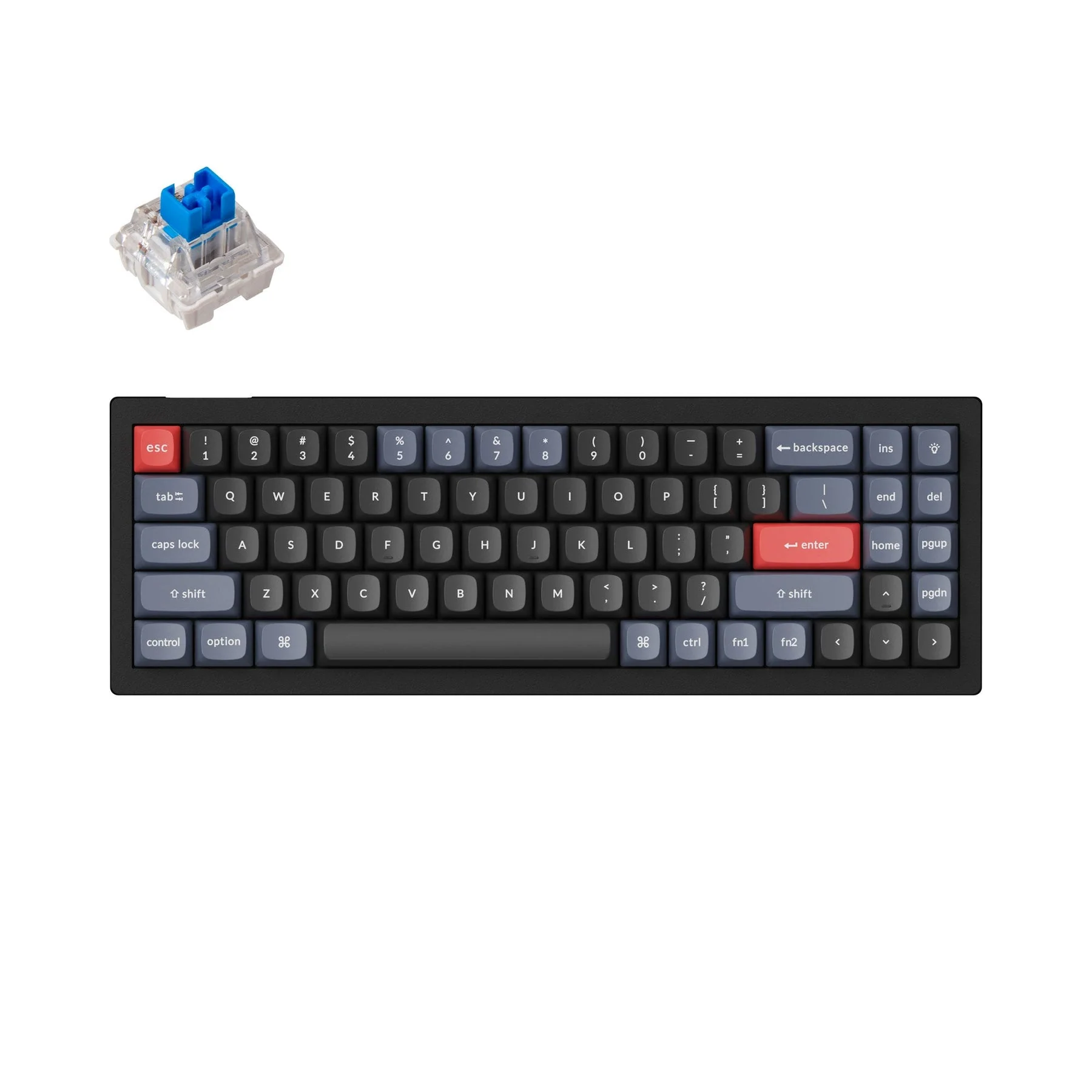 Keychron V7 QMK Wired Custom Mechanical Keyboard(US ANSI Layout) - Image 5