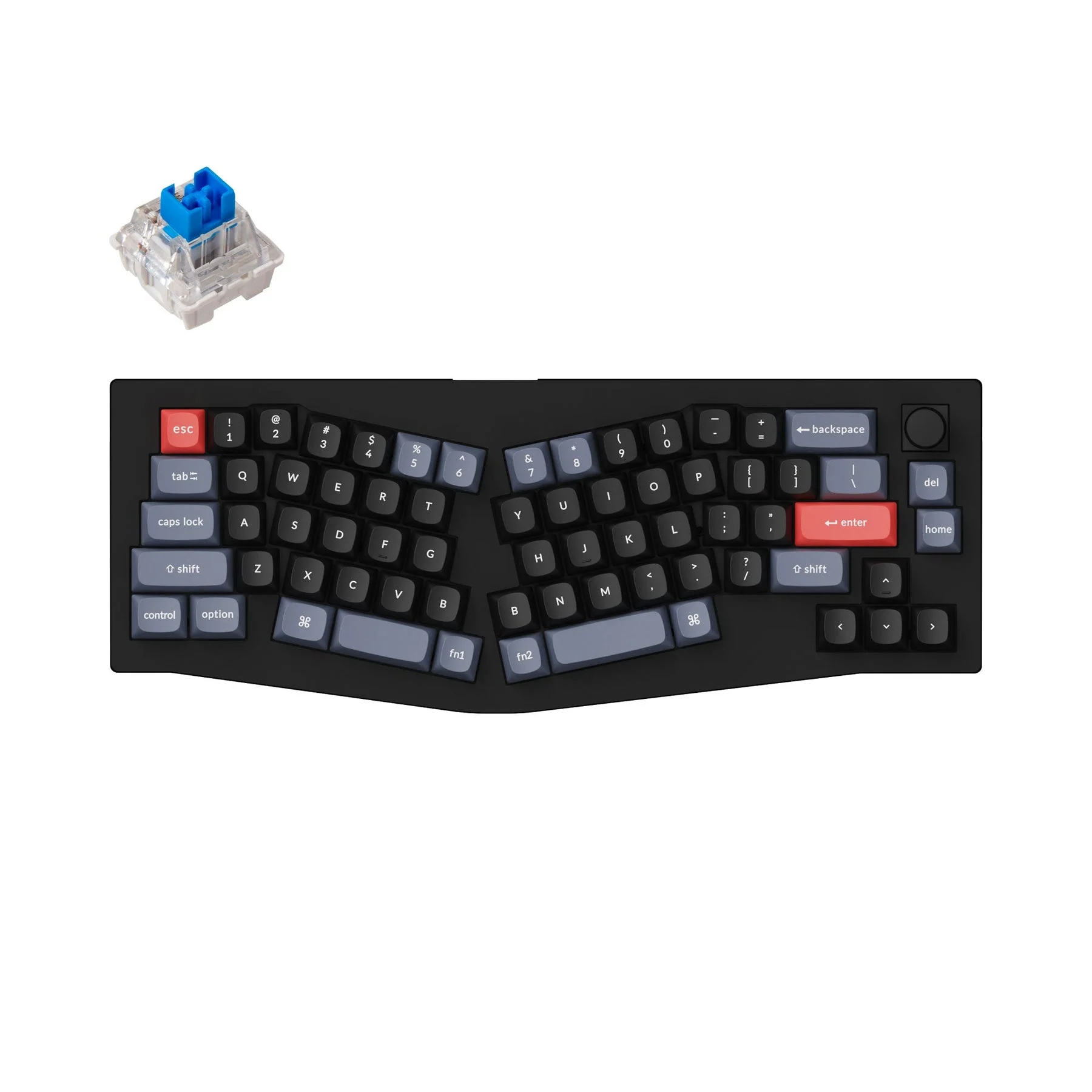 Keychron V8 (Alice Layout) QMK Wired Custom Mechanical Keyboard(US ANSI Layout) - Image 5