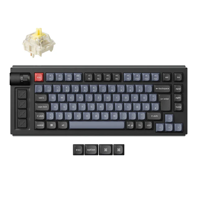Lemokey L1 QMK Wireless Custom Mechanical Keyboard ISO Layout Collection - Image 2