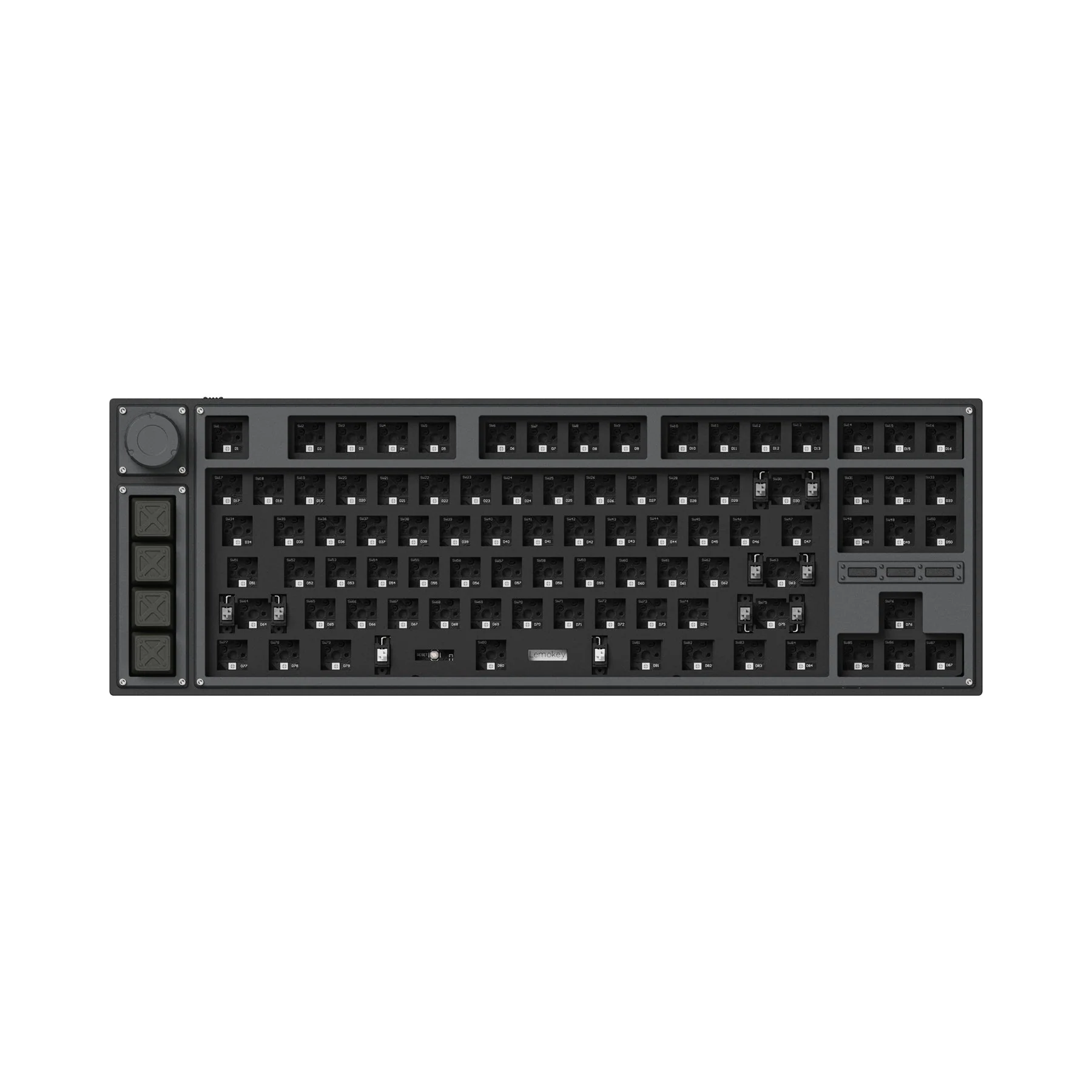 Lemokey L3 QMK/VIA Wireless Custom Mechanical Keyboard(US ANSI Layout) - Image 10