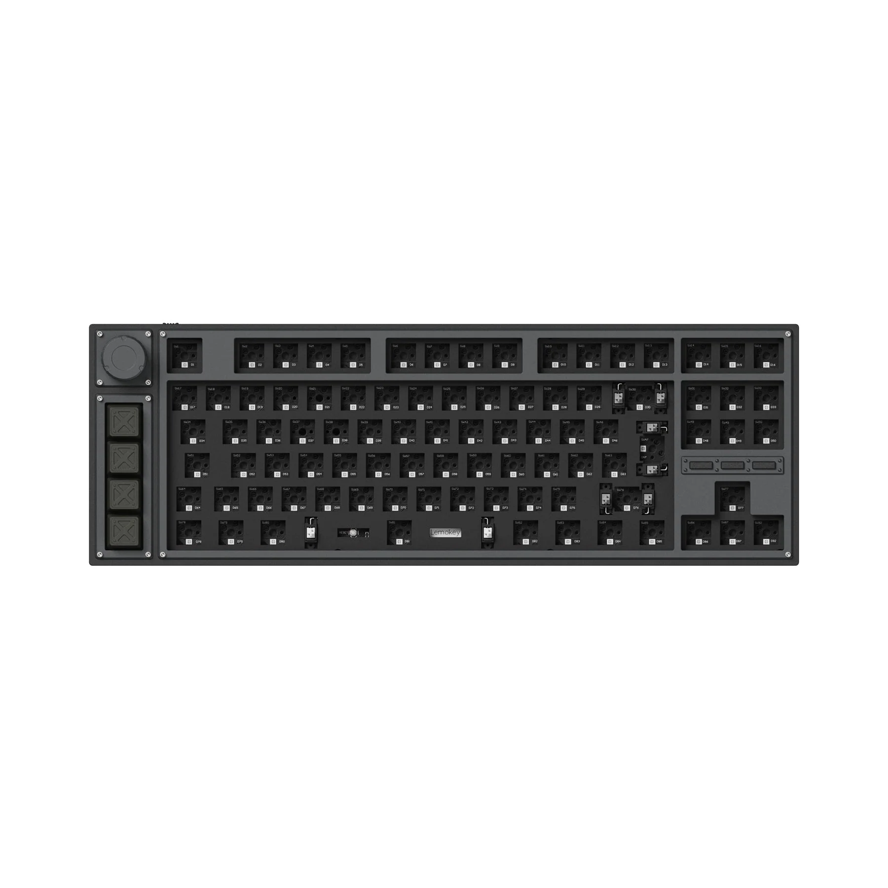 Lemokey L3 QMK/VIA Wireless Custom Mechanical Keyboard(US ANSI Layout) - Image 13