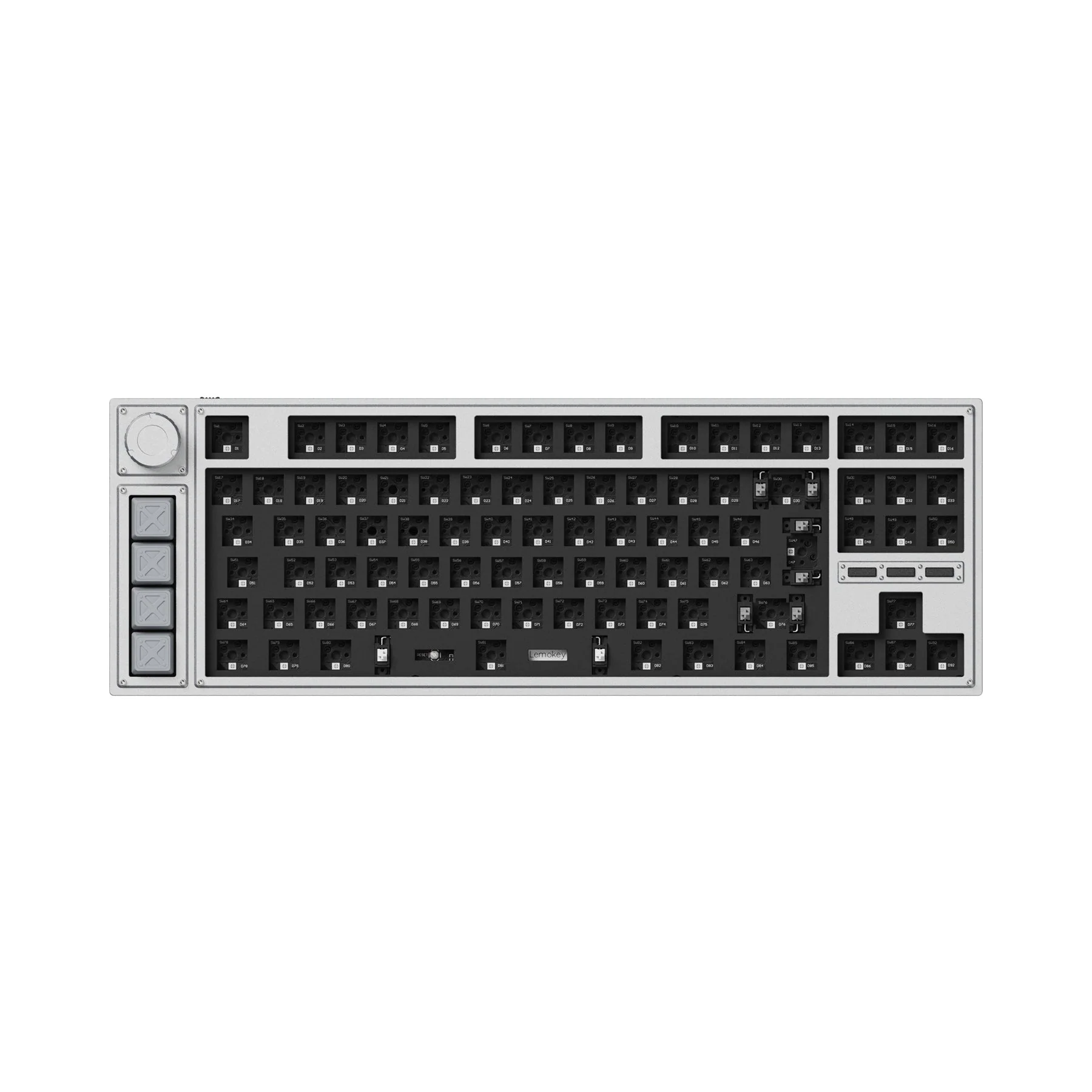 Lemokey L3 QMK/VIA Wireless Custom Mechanical Keyboard(US ANSI Layout) - Image 15