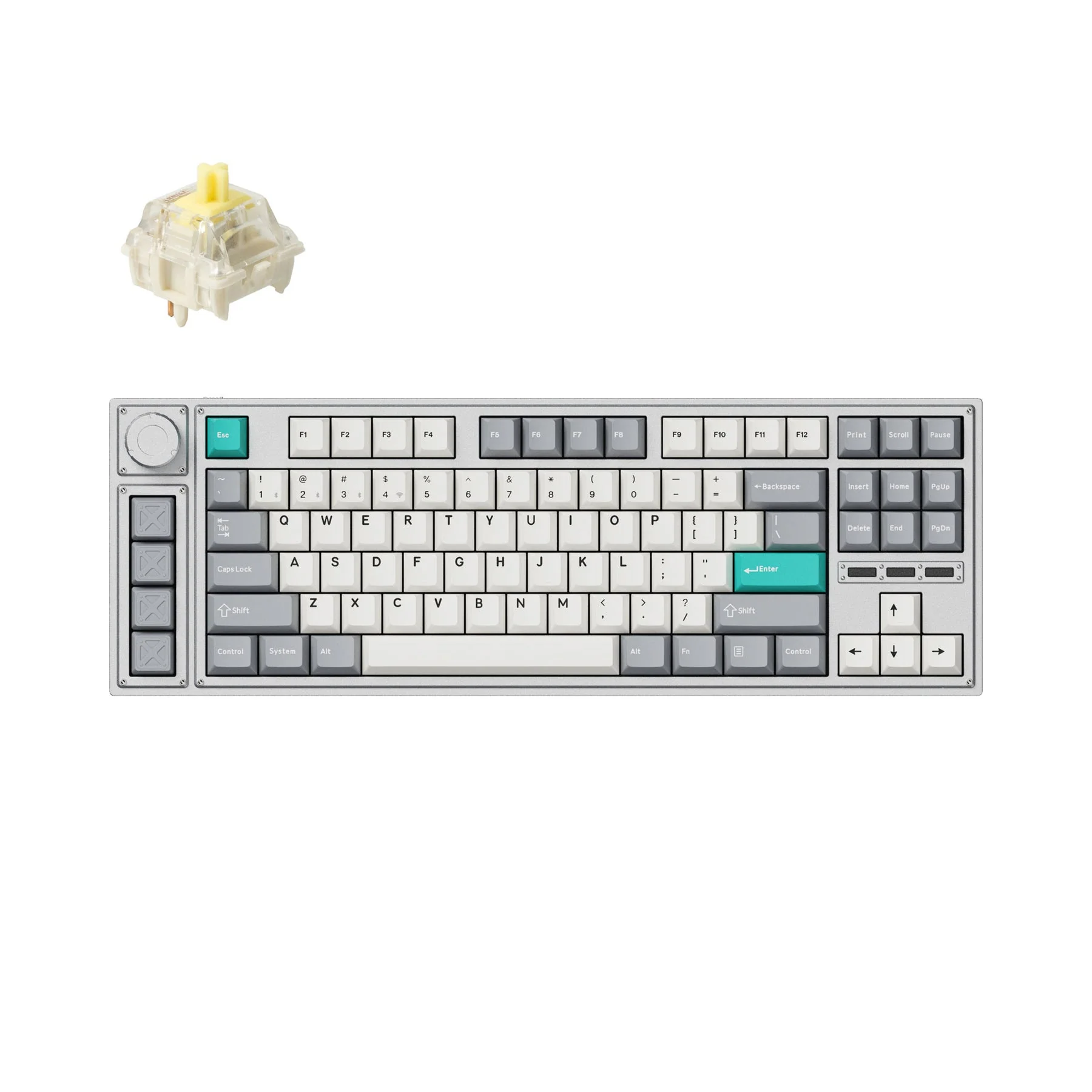 Lemokey L3 QMK/VIA Wireless Custom Mechanical Keyboard(US ANSI Layout) - Image 9